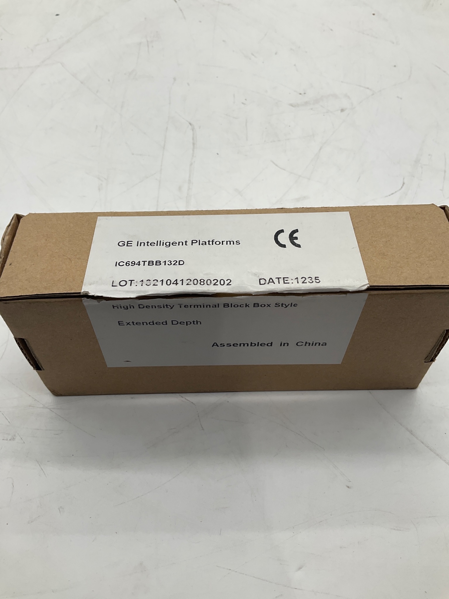 GE INTELLIGENT PLATFORMS IC694TBB132D RX3i High Density Terminal Block NEW 3