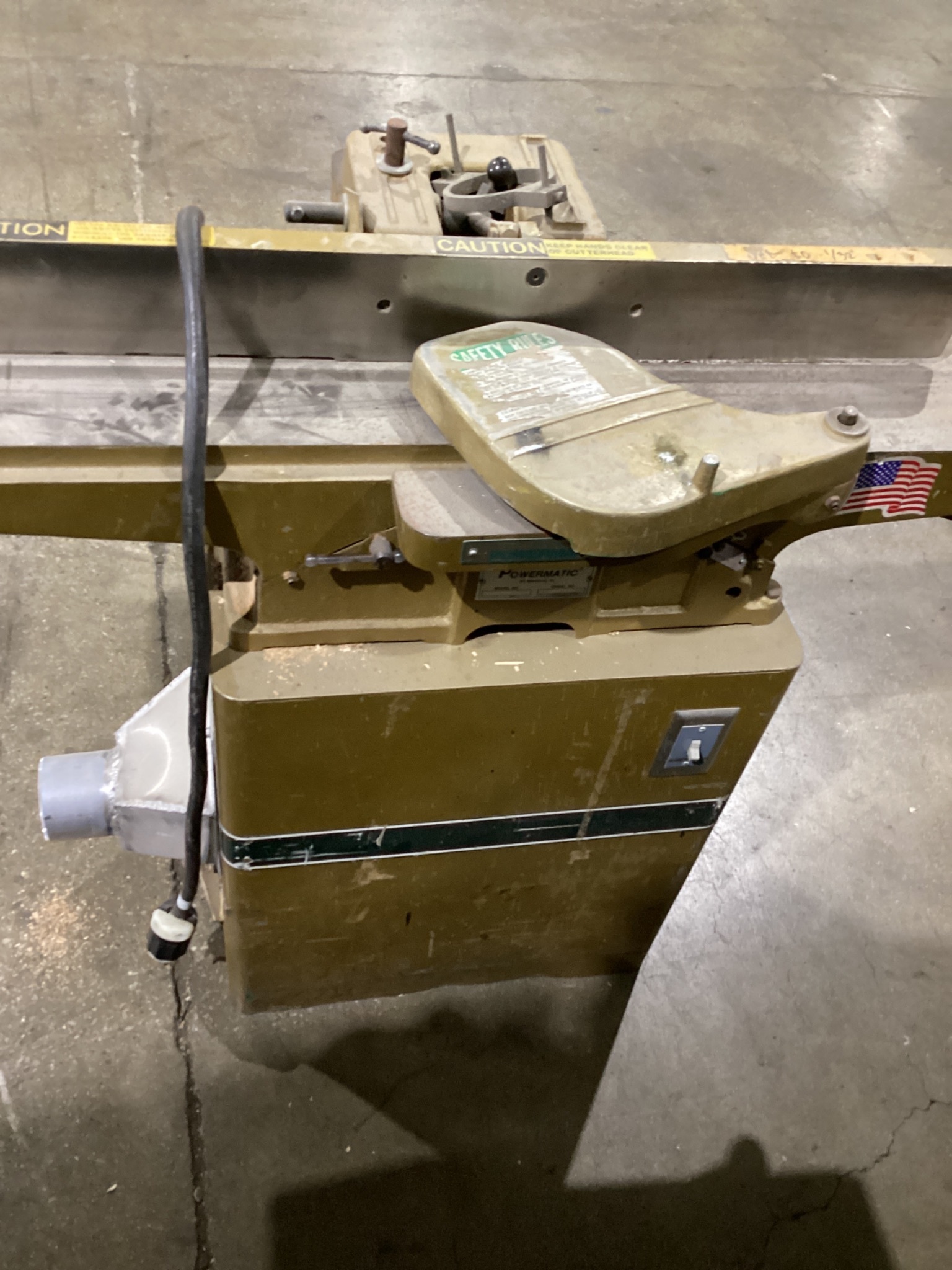 POWERMATIC 60 8 Inch Jointer USED 2