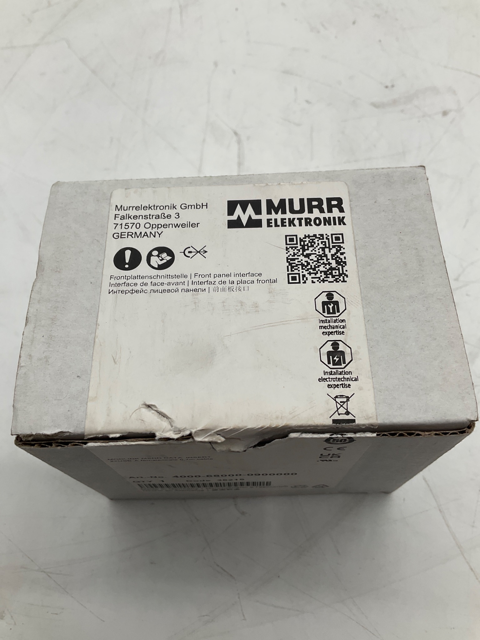 MURR ELEKTRONIK 4000-68000-0900000 MODLINK MSD Data Insert USB NEW 1