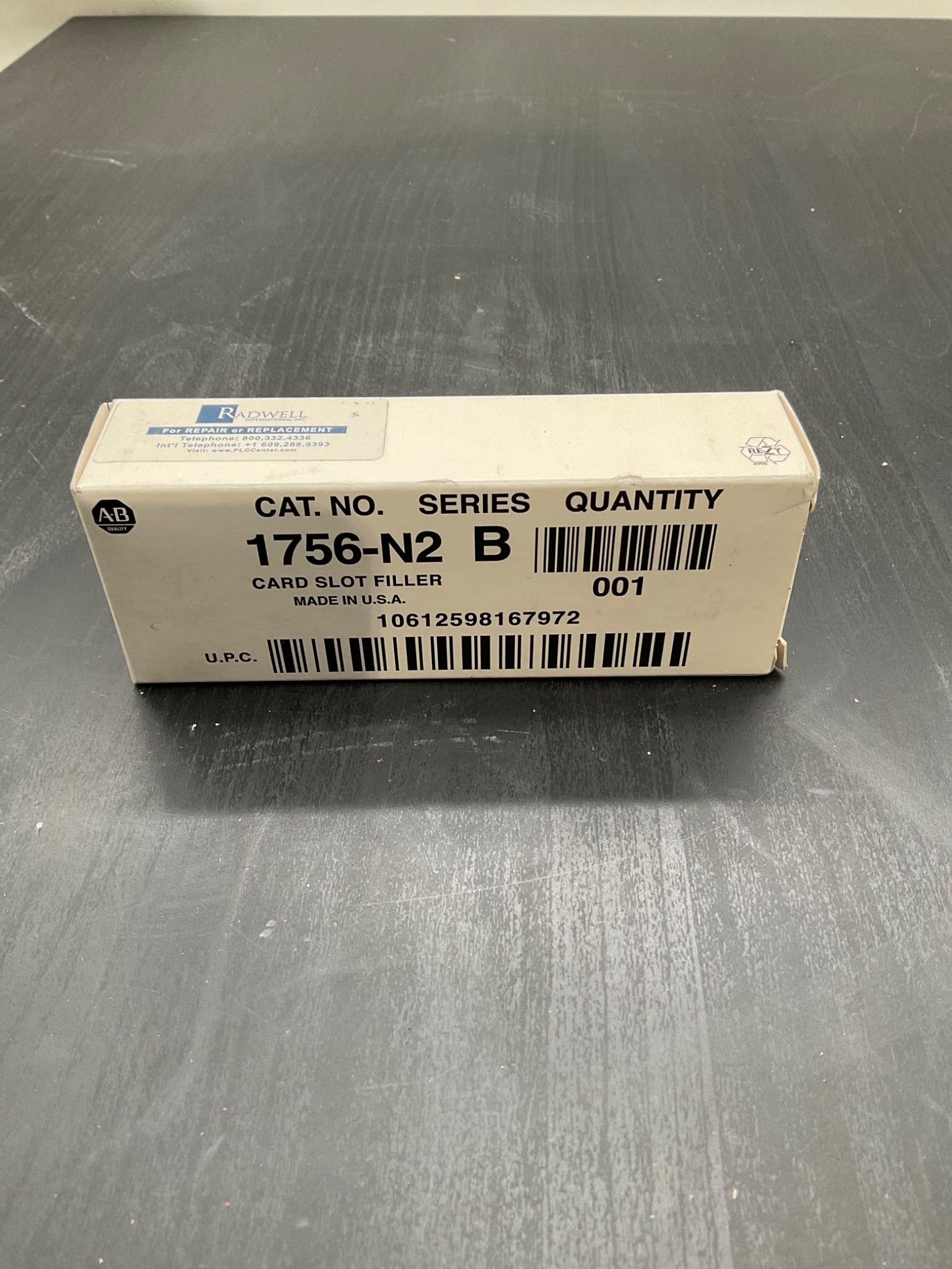 Allen Bradley 1756-N2 ControlLogix Slot Filler Series B NEW 0