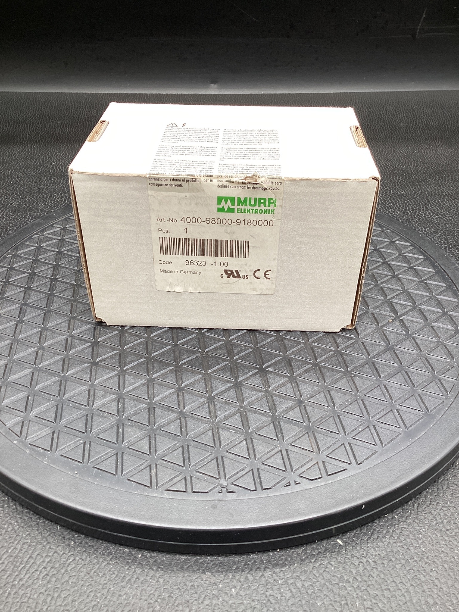 MURR ELEKTRONIK 4000-68000-9180000 MODLINK MSD Data Insert NEW 1
