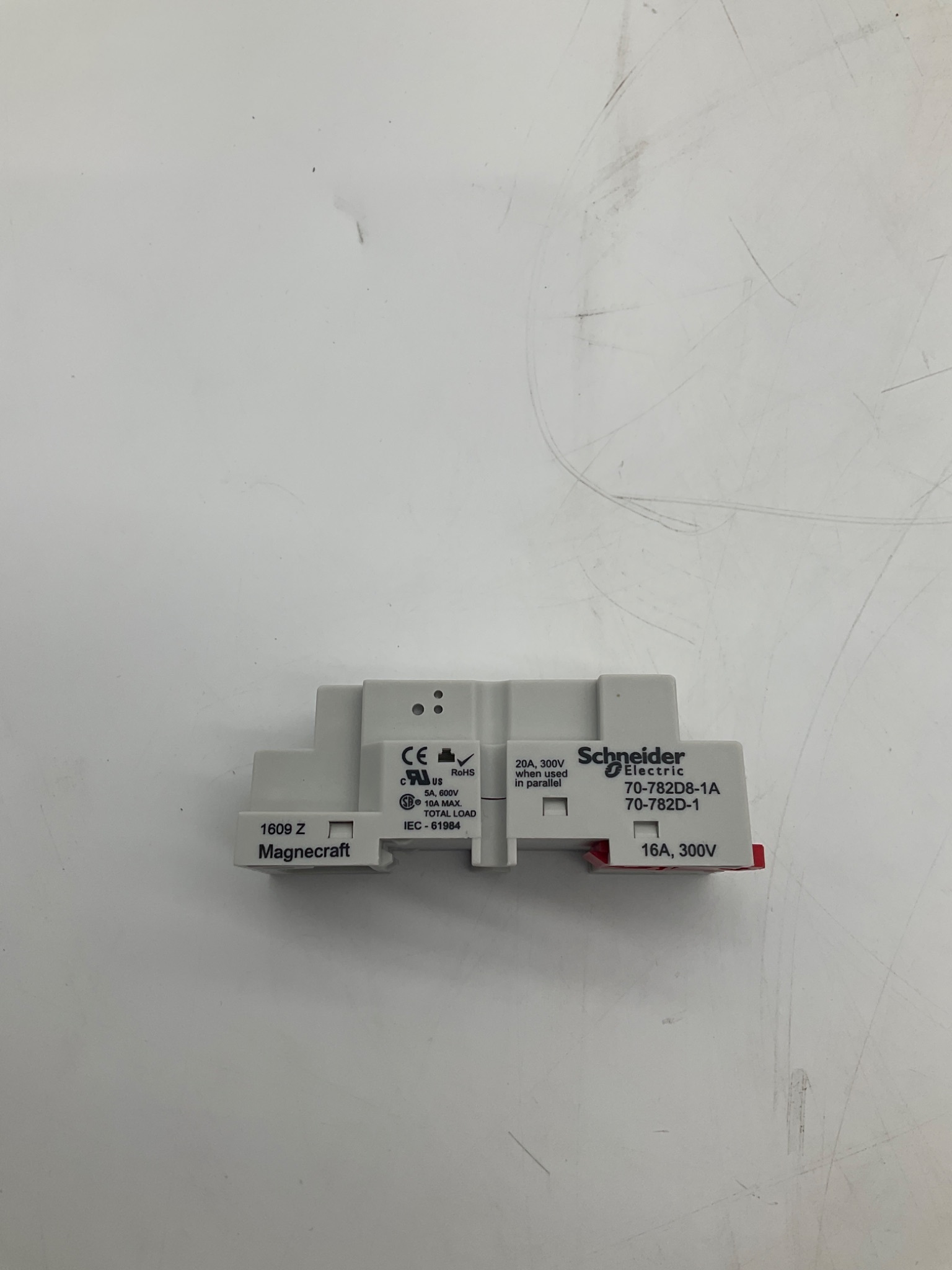 Schneider Electric 70-782D8-1A Magnecraft 8-Pin Relay Socket (Lot of 8) NEW 3