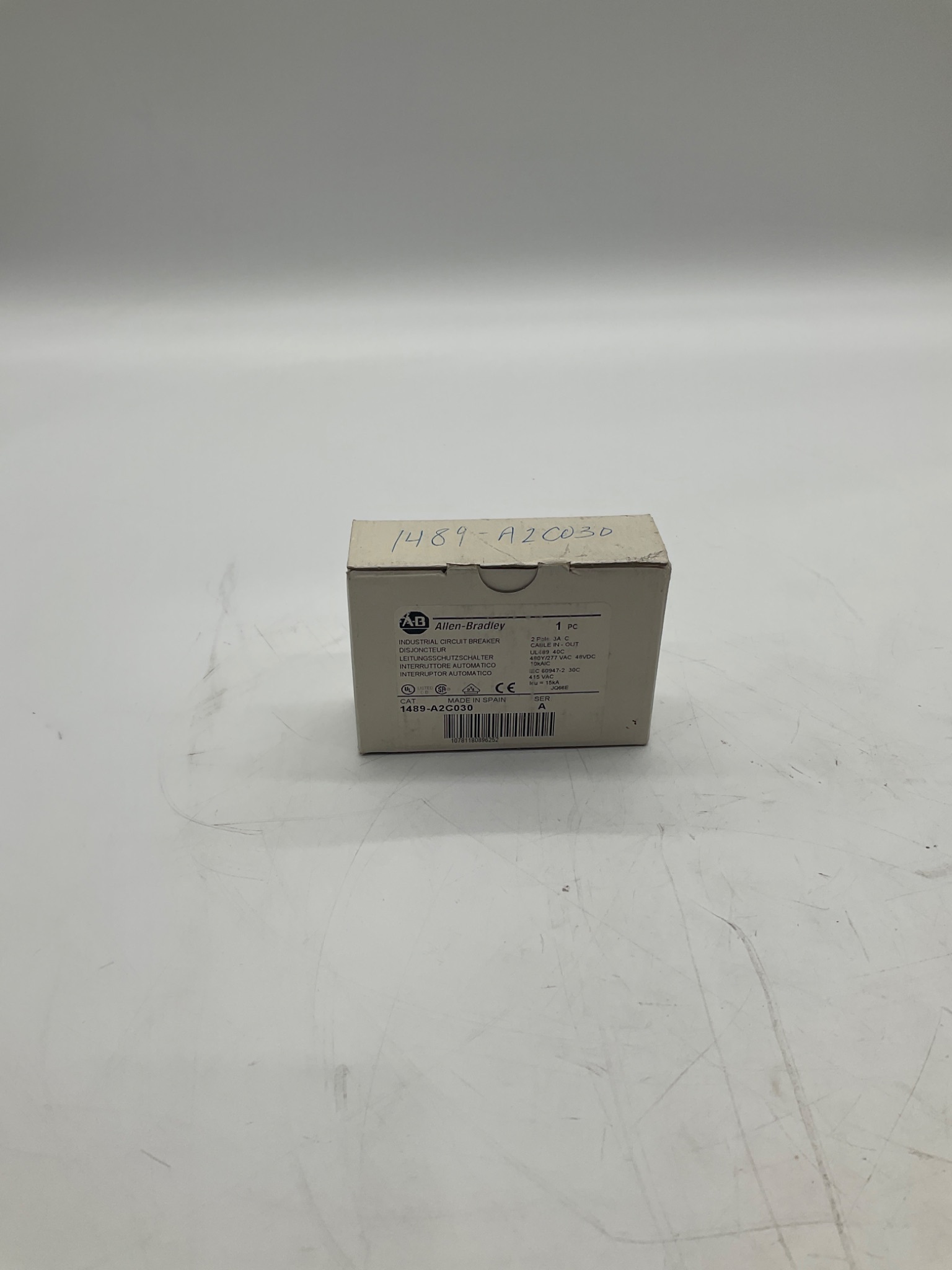 Allen-Bradley 1489-A2C030 Miniature Circuit Breaker NEW 0