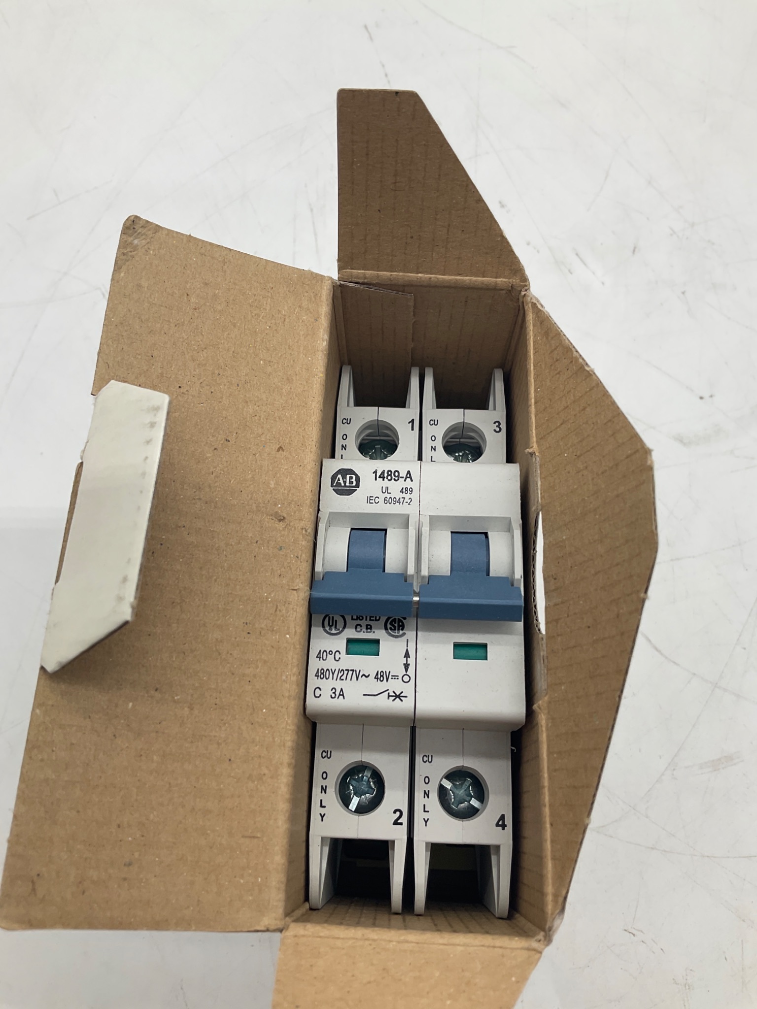 Allen-Bradley 1489-A2C030 Miniature Circuit Breaker NEW 2
