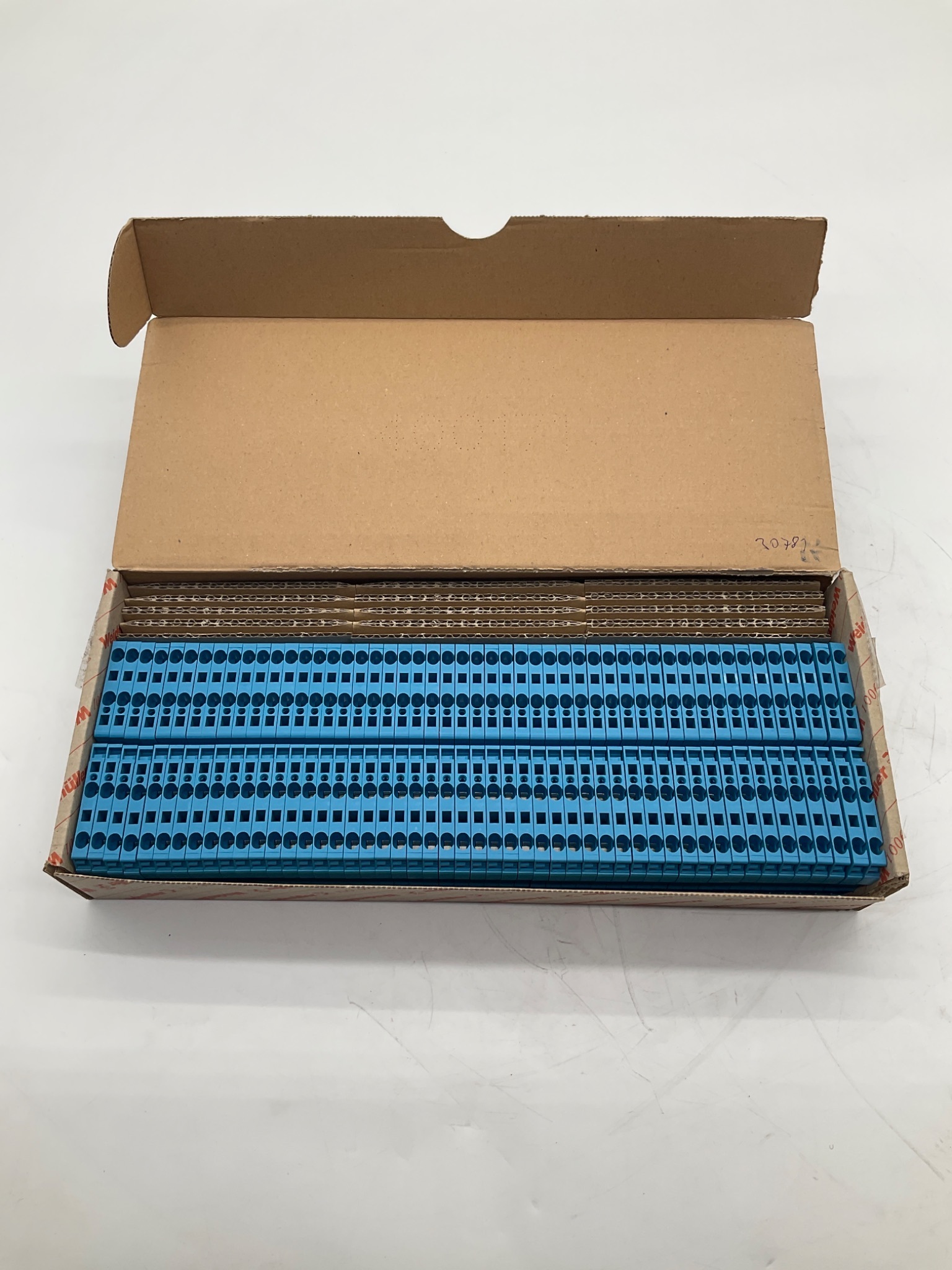 Weidmuller 7904300000 ZDU 4/4AN BL Feed-Through Terminal Block (Lot of 50) NEW 3