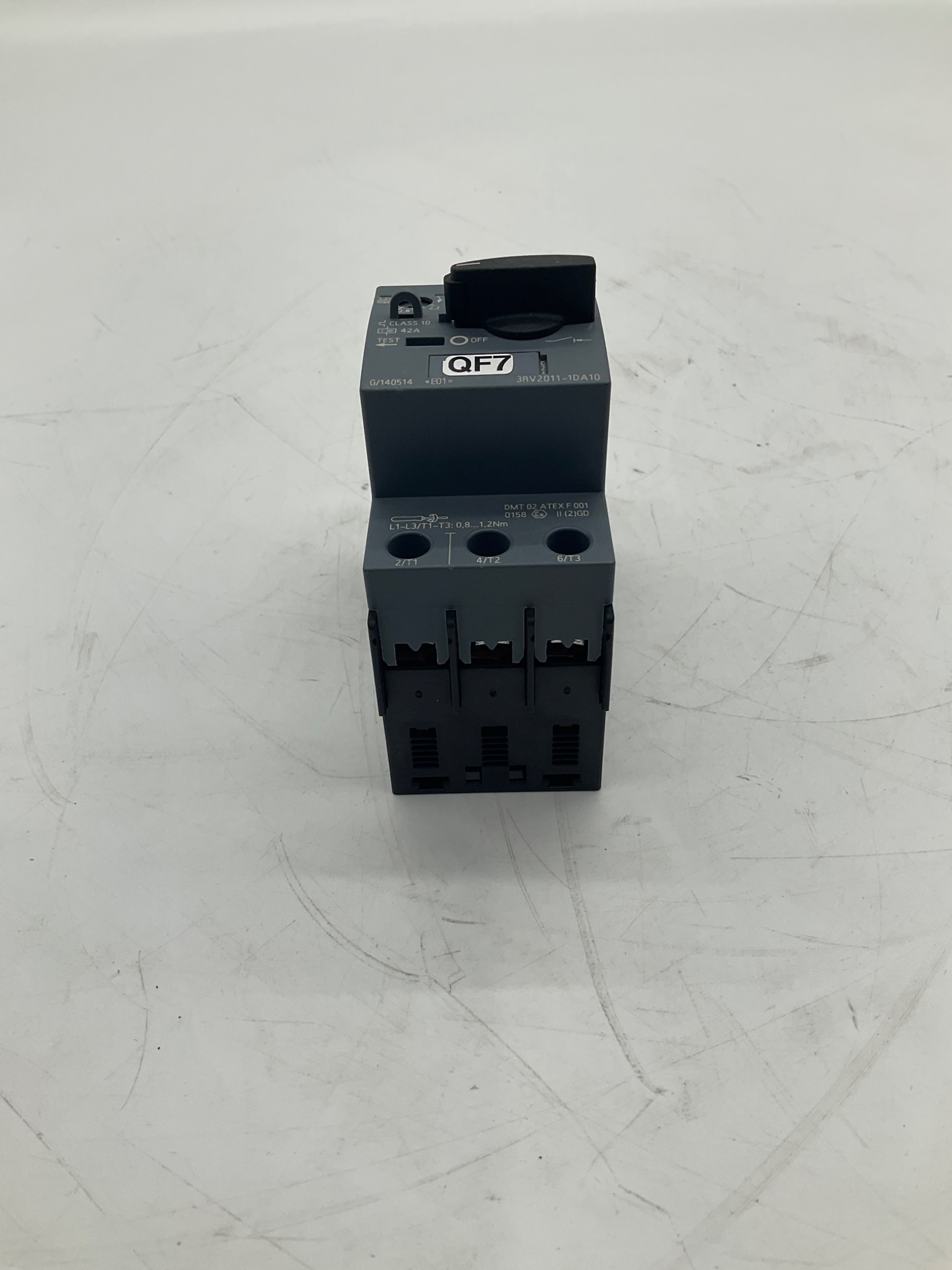 Siemens 3RV2011-1DA10 SIRIUS Motor Protection Circuit Breaker USED 0