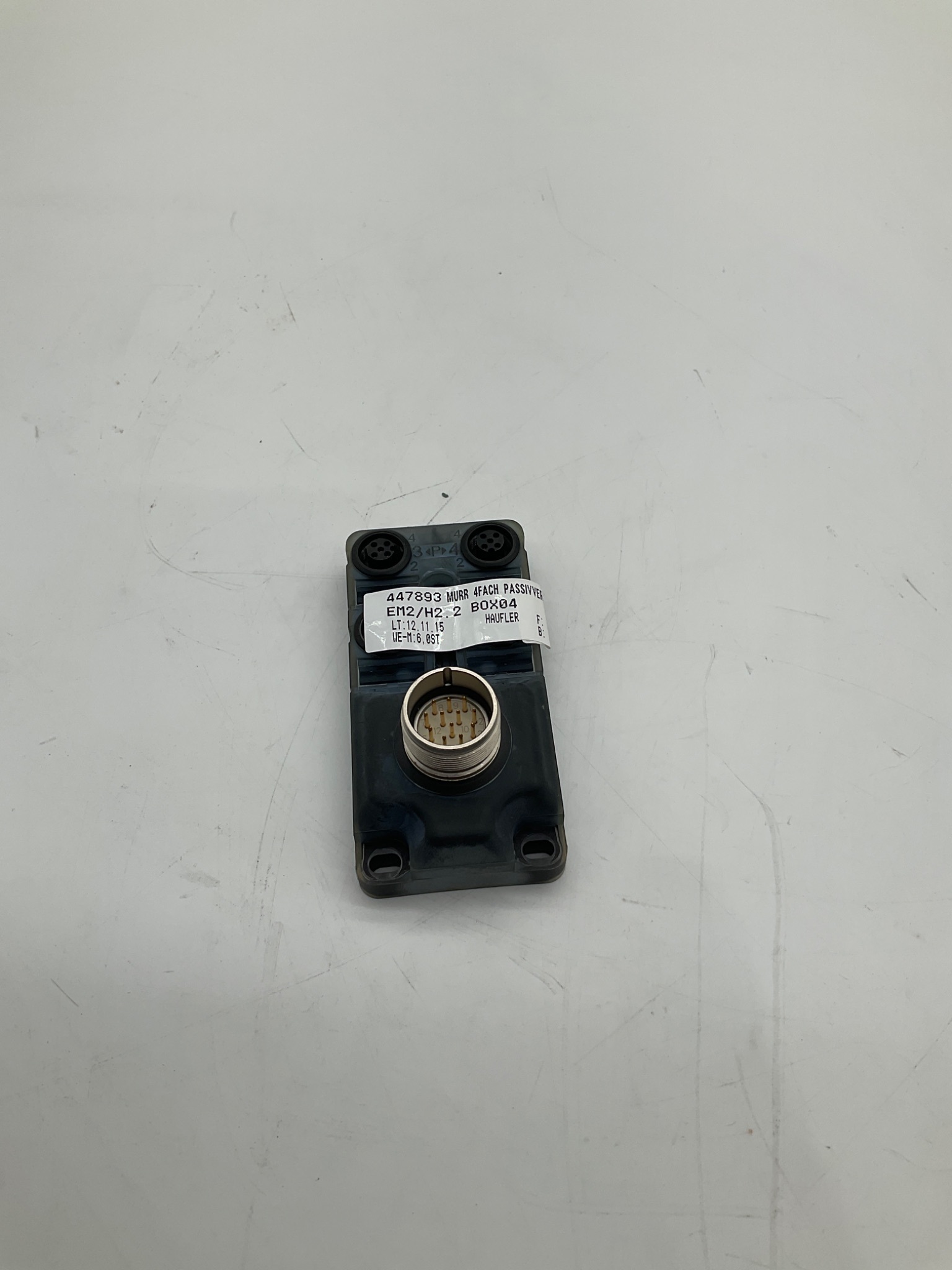 MURR ELEKTRONIK 8000-84530-0000000 Exact12 Passive Distribution Module USED 2