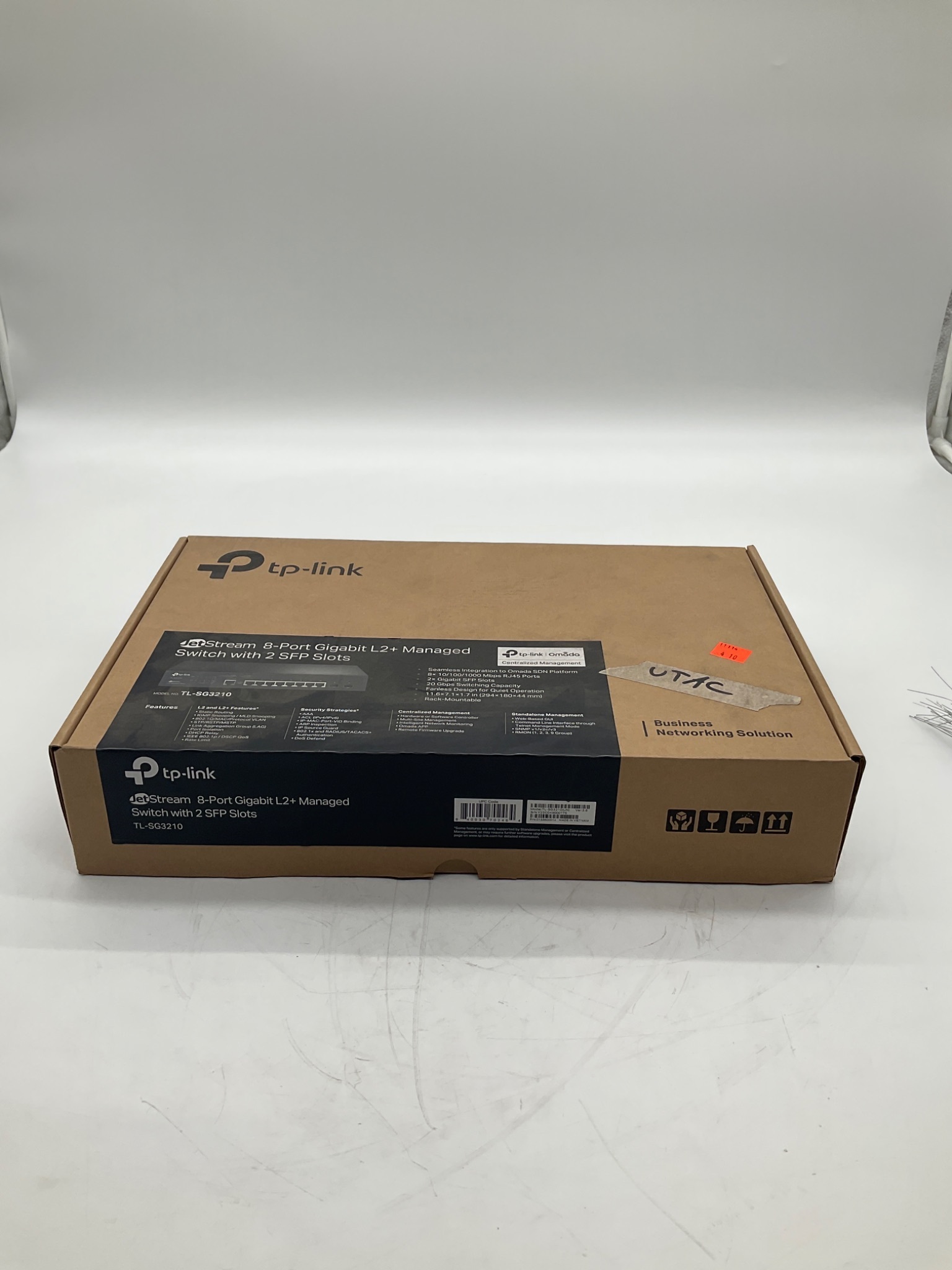 TP-Link JetStream TL-SG3210 8-Port Gigabit L2+ Managed Switch NEW 0