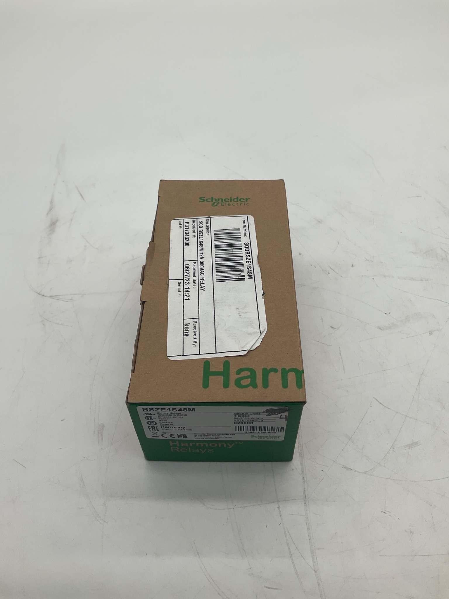Schneider Electric RSZE1S48M Harmony Relay Socket (Lot of 4) NEW 0