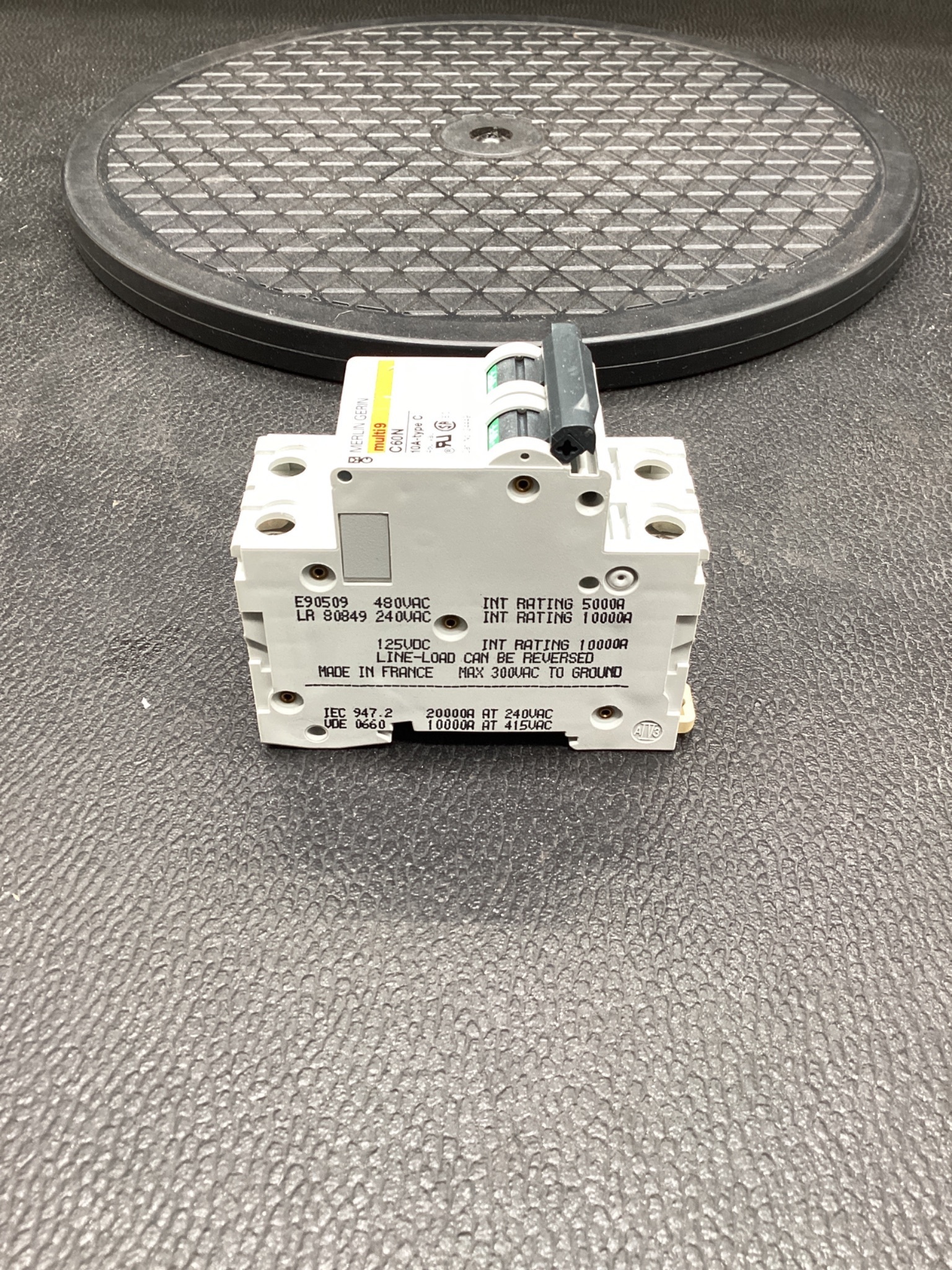 Square D MG24449 C60N Supplementary Protector 2-Pole 10A NEW 3