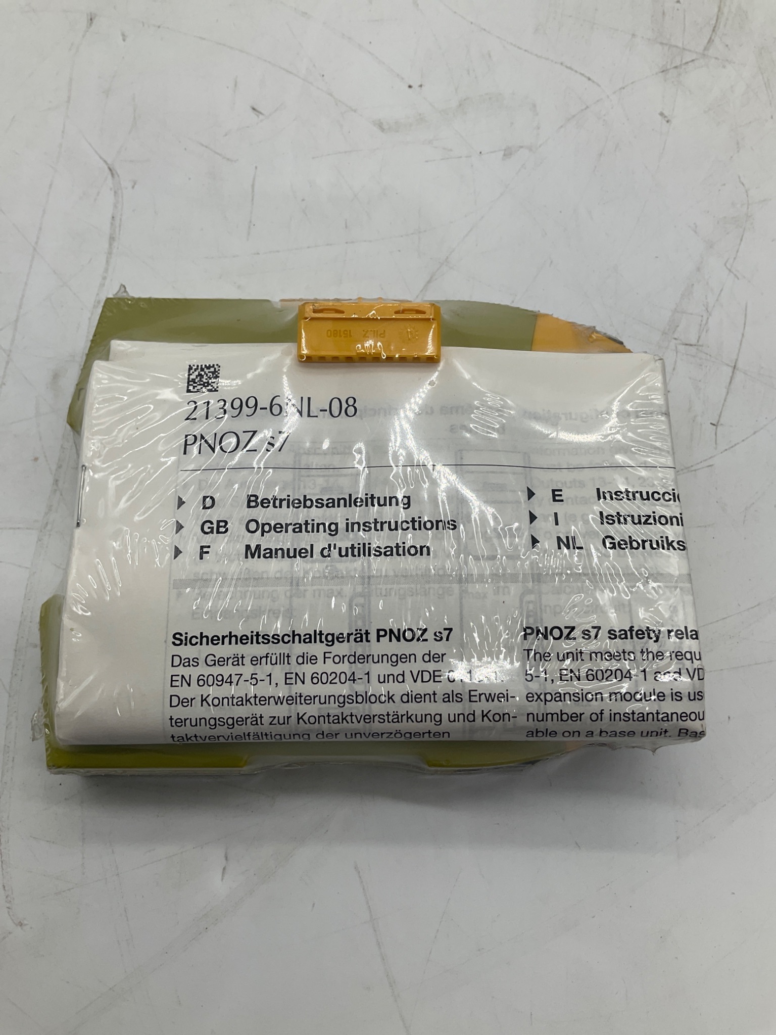 Pilz PNOZ s7 24VDC 4n/o 1n/c 750107 Safety Controller NEW 3