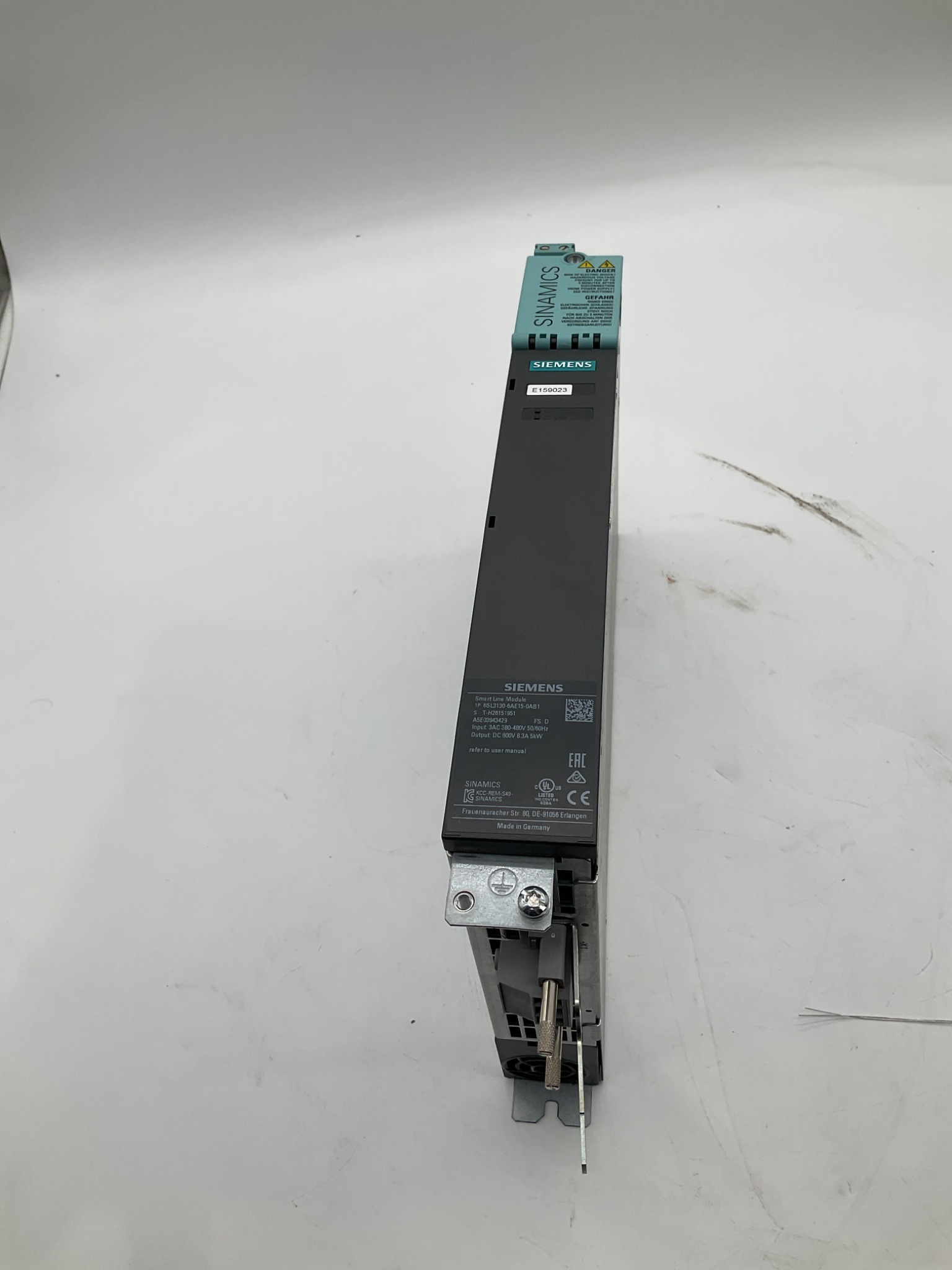 SIEMENS 6SL3130-6AE15-0AB1 SINAMICS Smart Line Module USED 0