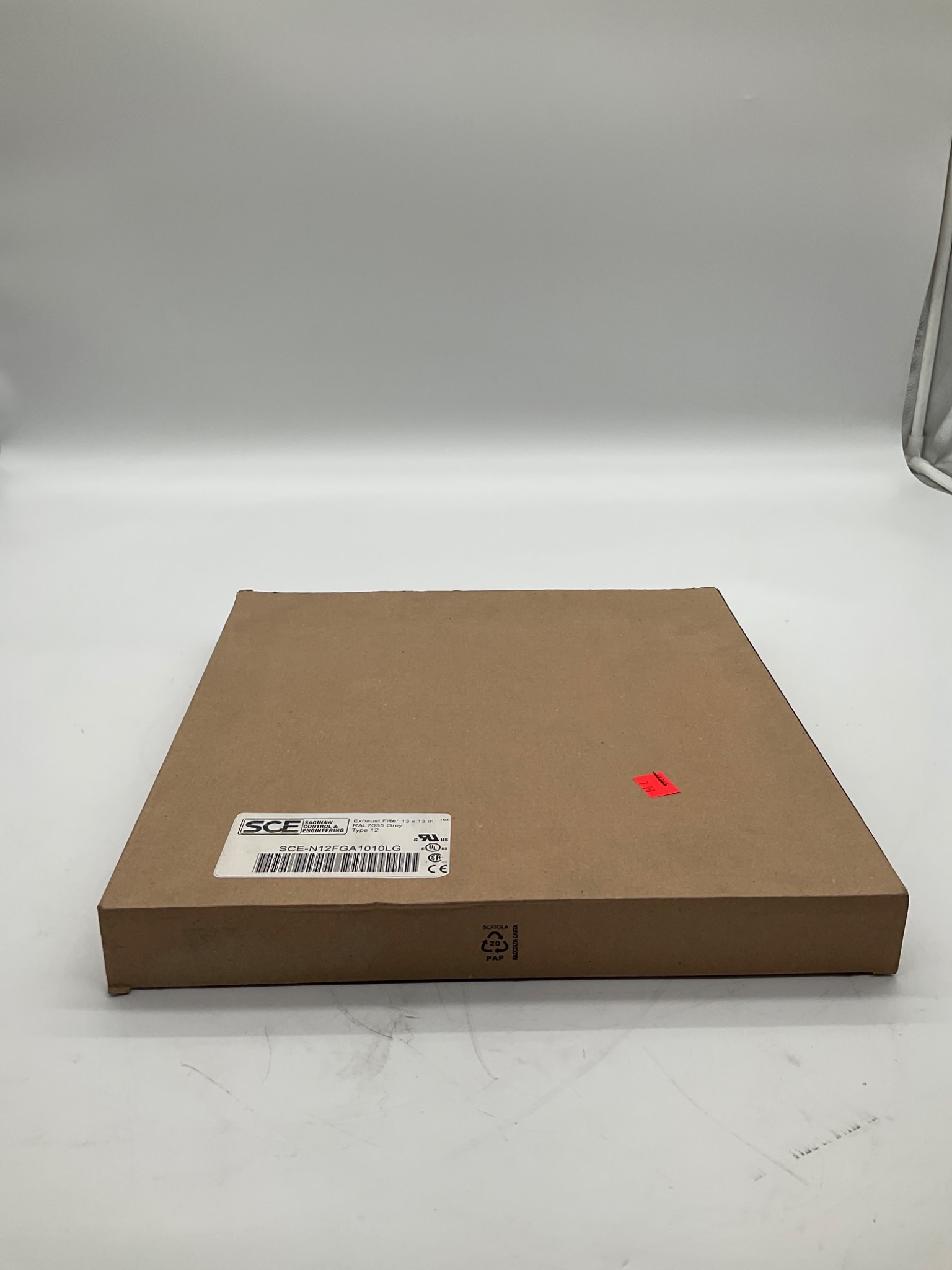 Saginaw Control & Engineering SCE-N12FGA1010LG Exhaust Filter 13 x 13 Type 12 NEW 0
