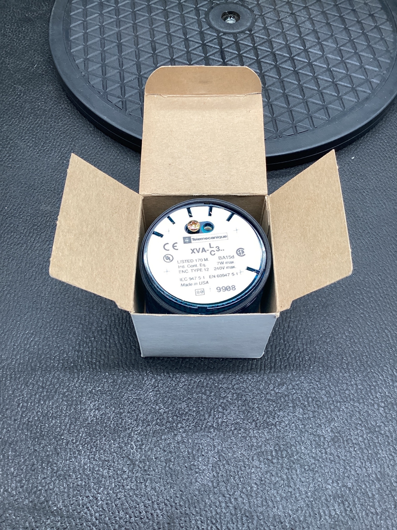 Telemecanique XVAC361 Blue Lens Unit NEW 1
