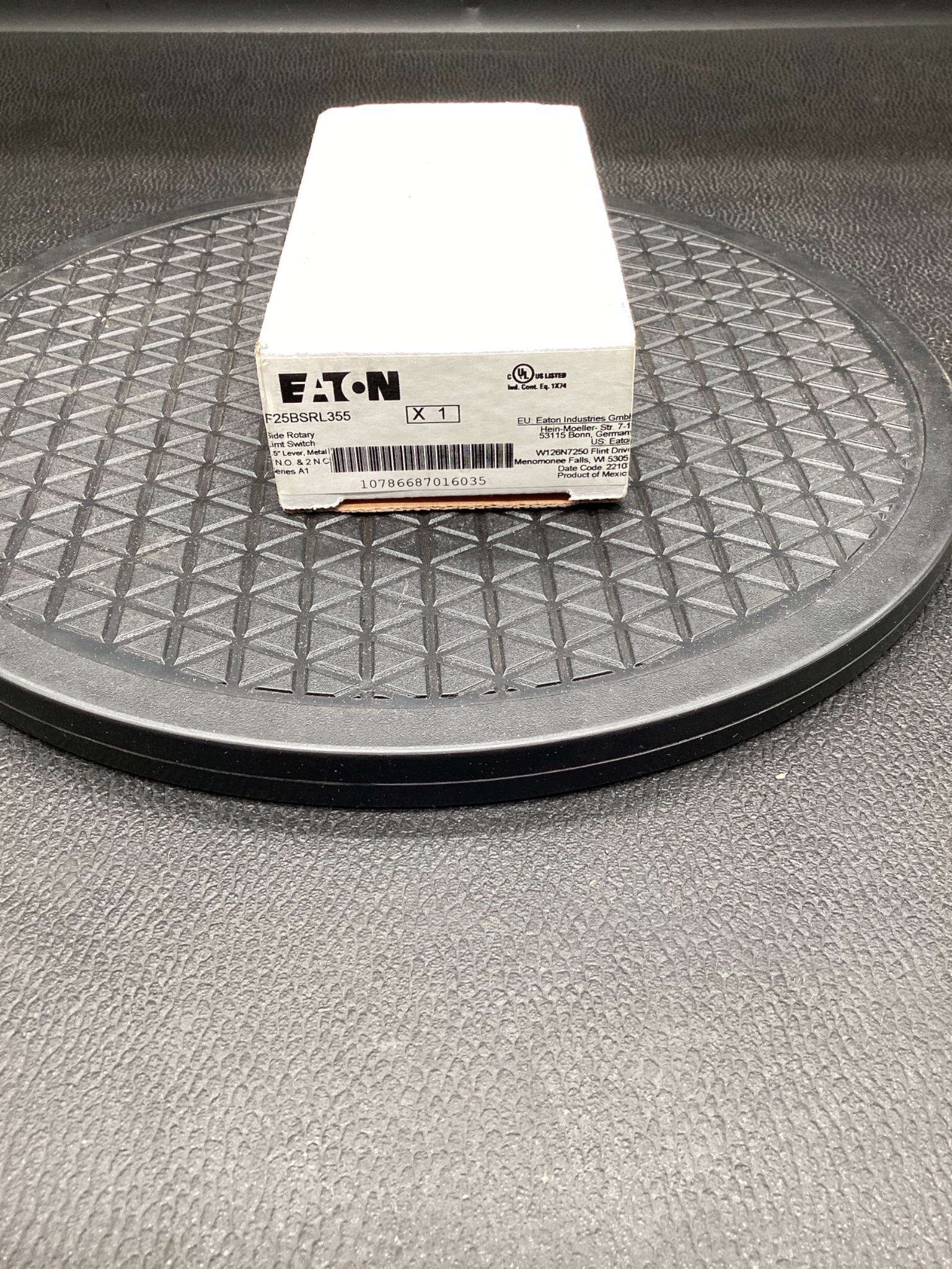 Eaton F25BSRL355 Side Rotary Limit Switch NEW 1