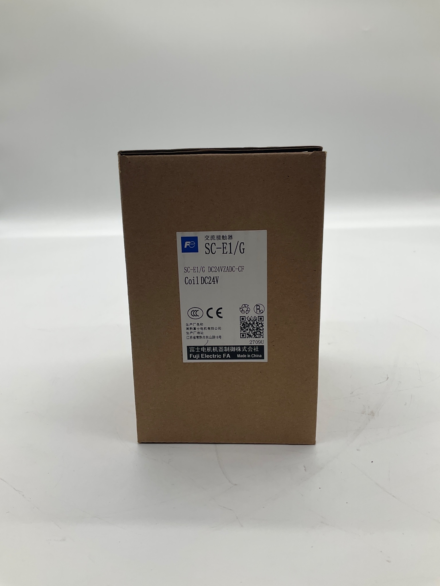 Fuji Electric SC-E1/G Magnetic Contactor 24VDC Coil NEW 0