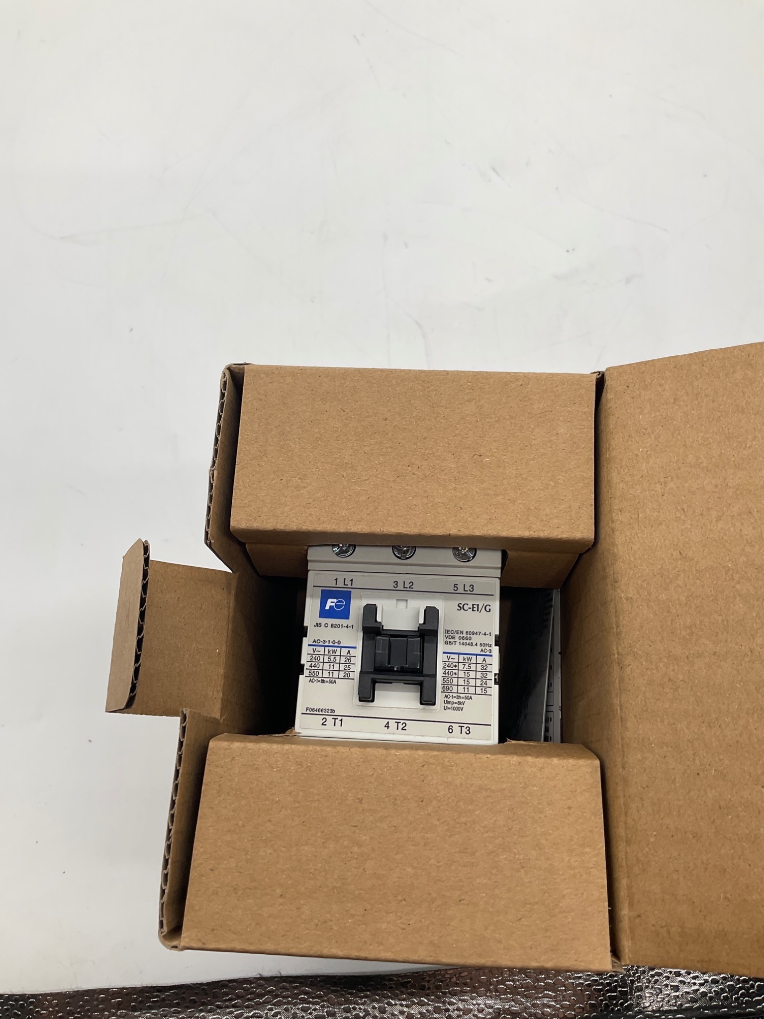 Fuji Electric SC-E1/G Magnetic Contactor 24VDC Coil NEW 1