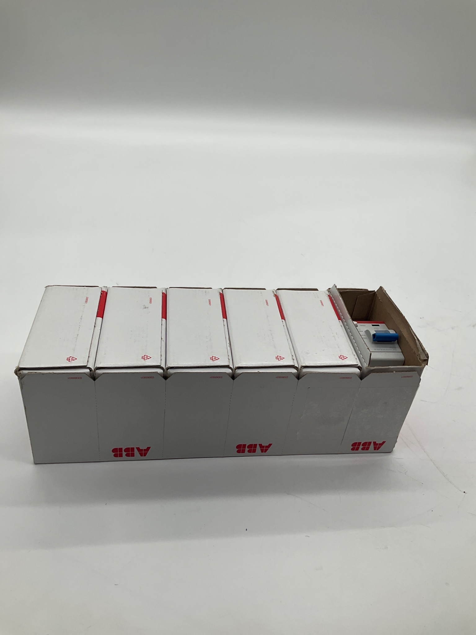 ABB F202 AC-25/0.03 Residual Current Circuit Breaker 25A 30mA (Lot of 6) NEW 3