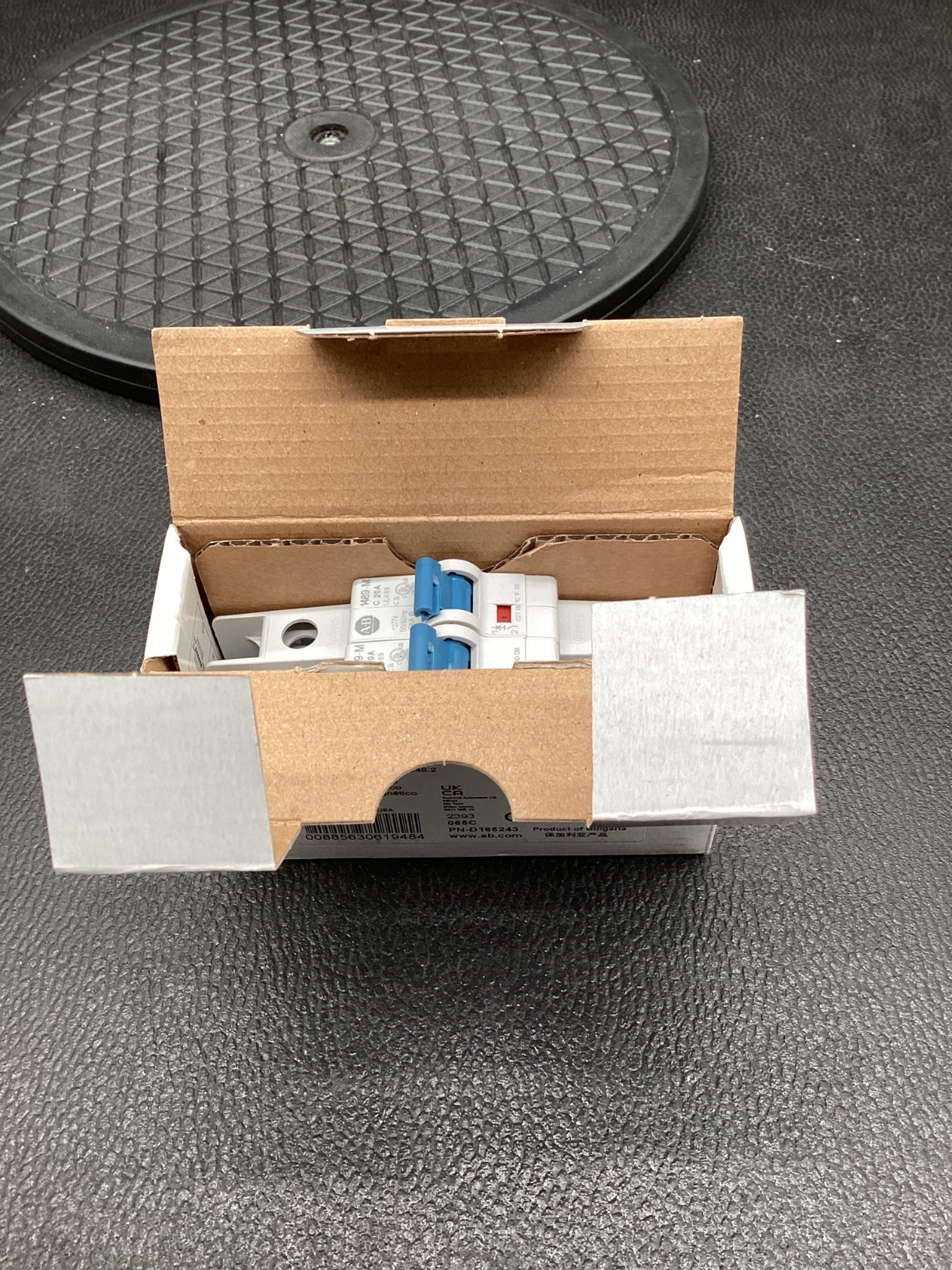 Allen-Bradley 1489-M1C200 Miniature Circuit Breaker 1-Pole 20A NEW 3