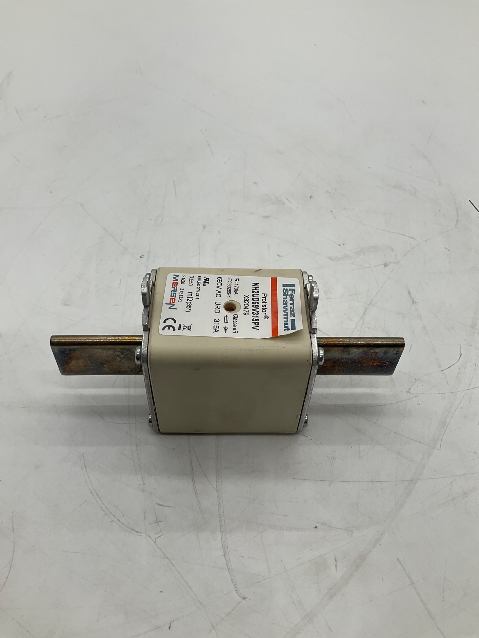 Ferraz Shawmut NH2UD69V315PV Protistor Semiconductor Fuse 315A 690VAC NEW 4