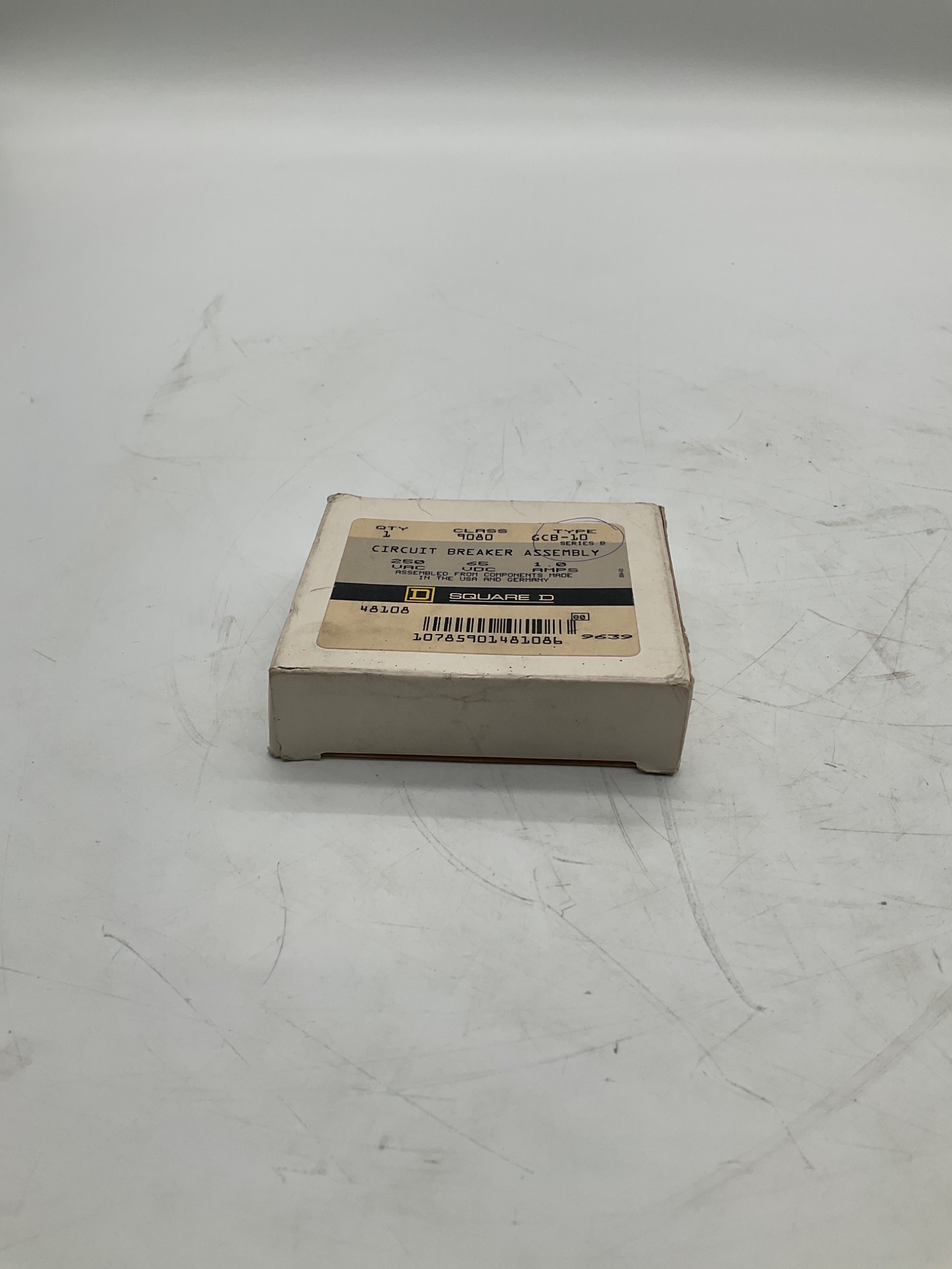 Square D GCB-10 Circuit Breaker Assembly 1A NEW 0
