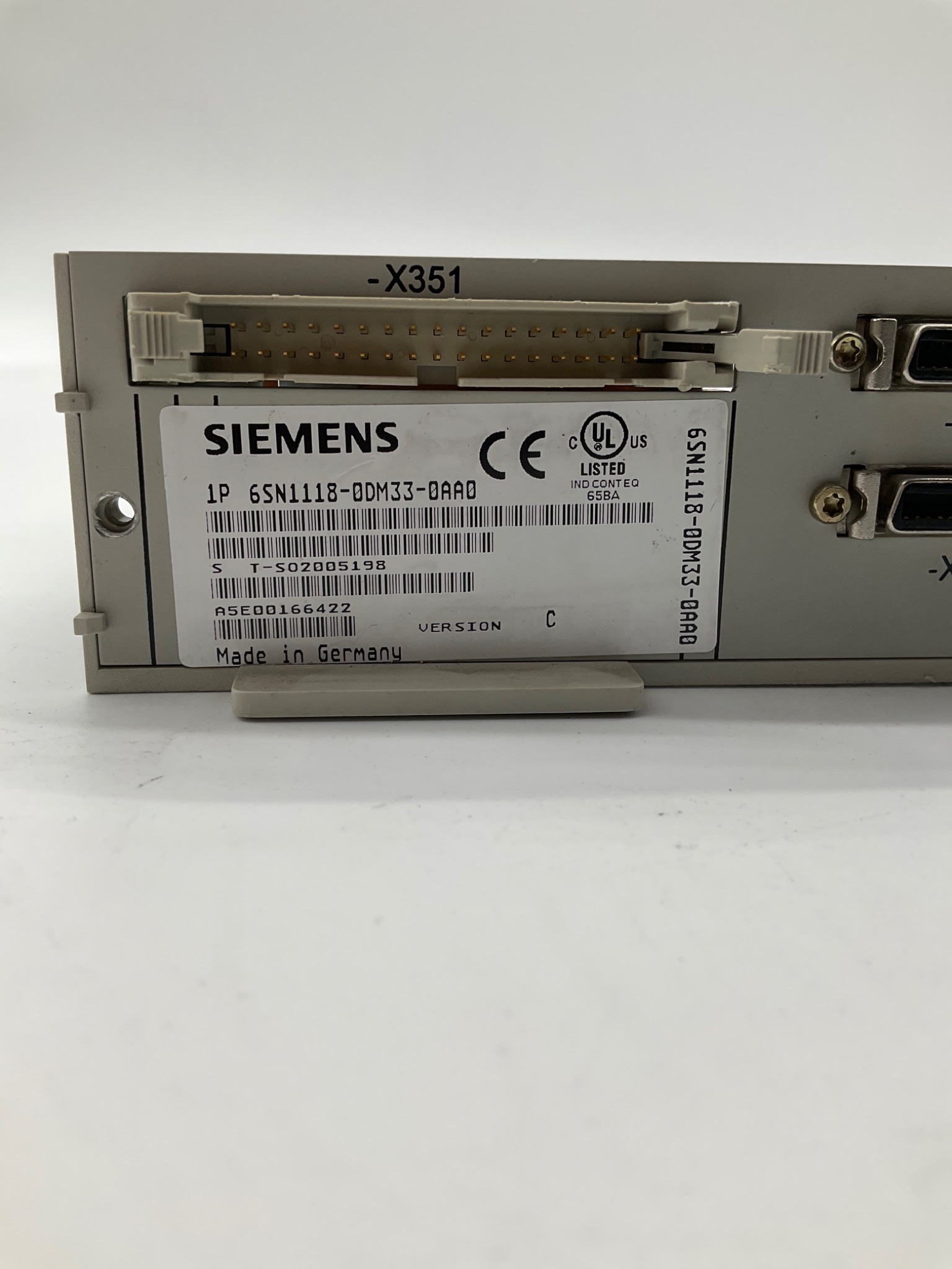 SIEMENS 6SN1118-0DM33-0AA0 SIMODRIVE 611 Digital Control Module USED 1