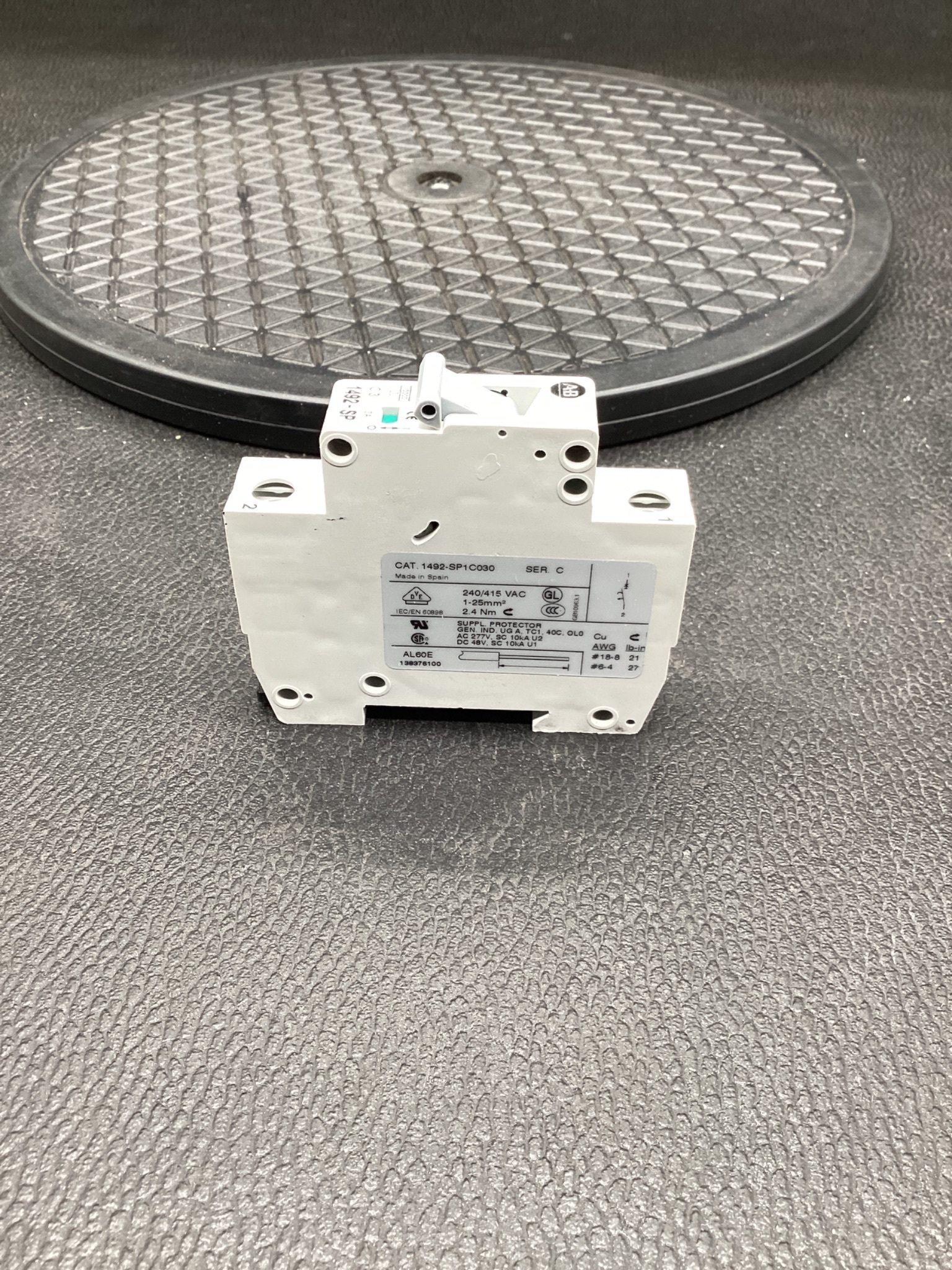 Allen-Bradley 1492-SP1C030 Supplementary Protector 1-Pole 3A (Box of 2) NEW 3