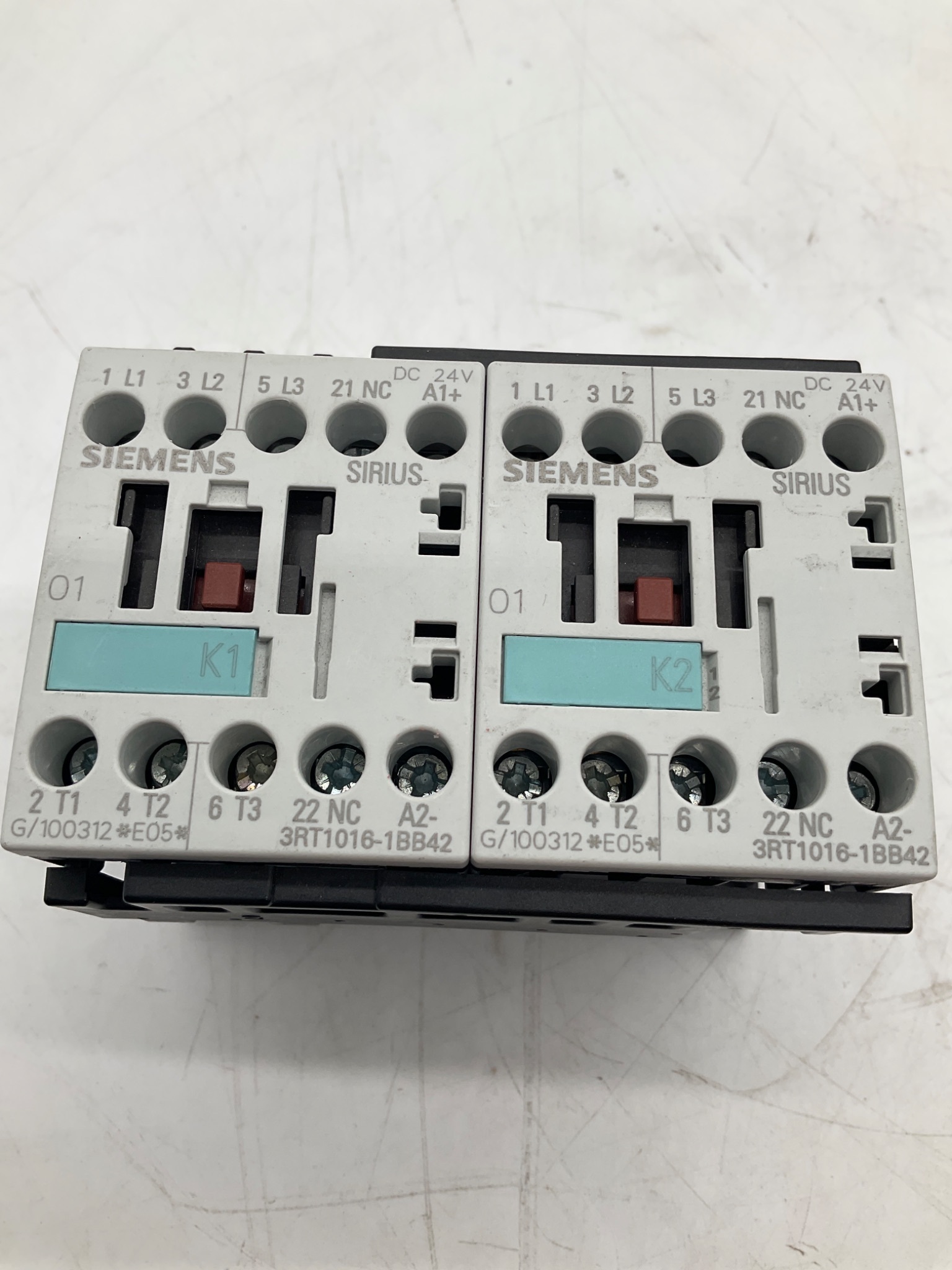 Siemens 3RA1316-8XB30-1BB4 SIRIUS Reversing Contactor Combination USED 3