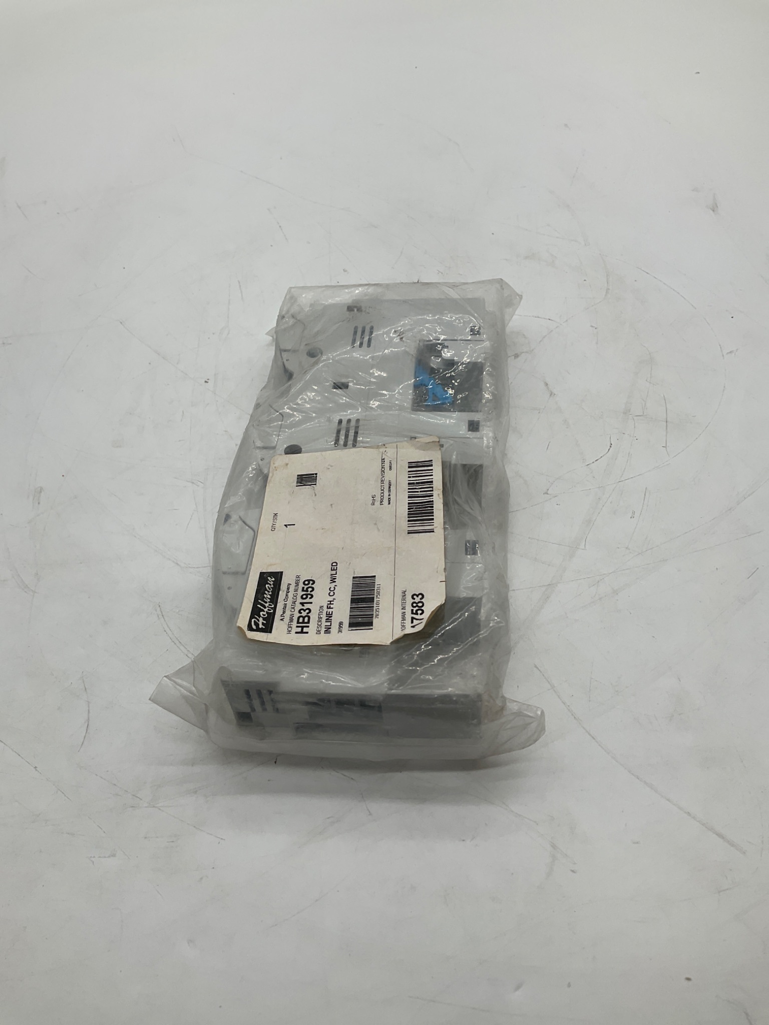 nVent Hoffman HB31959 Inline Fuse Holder Class CC w/ LED NEW 3