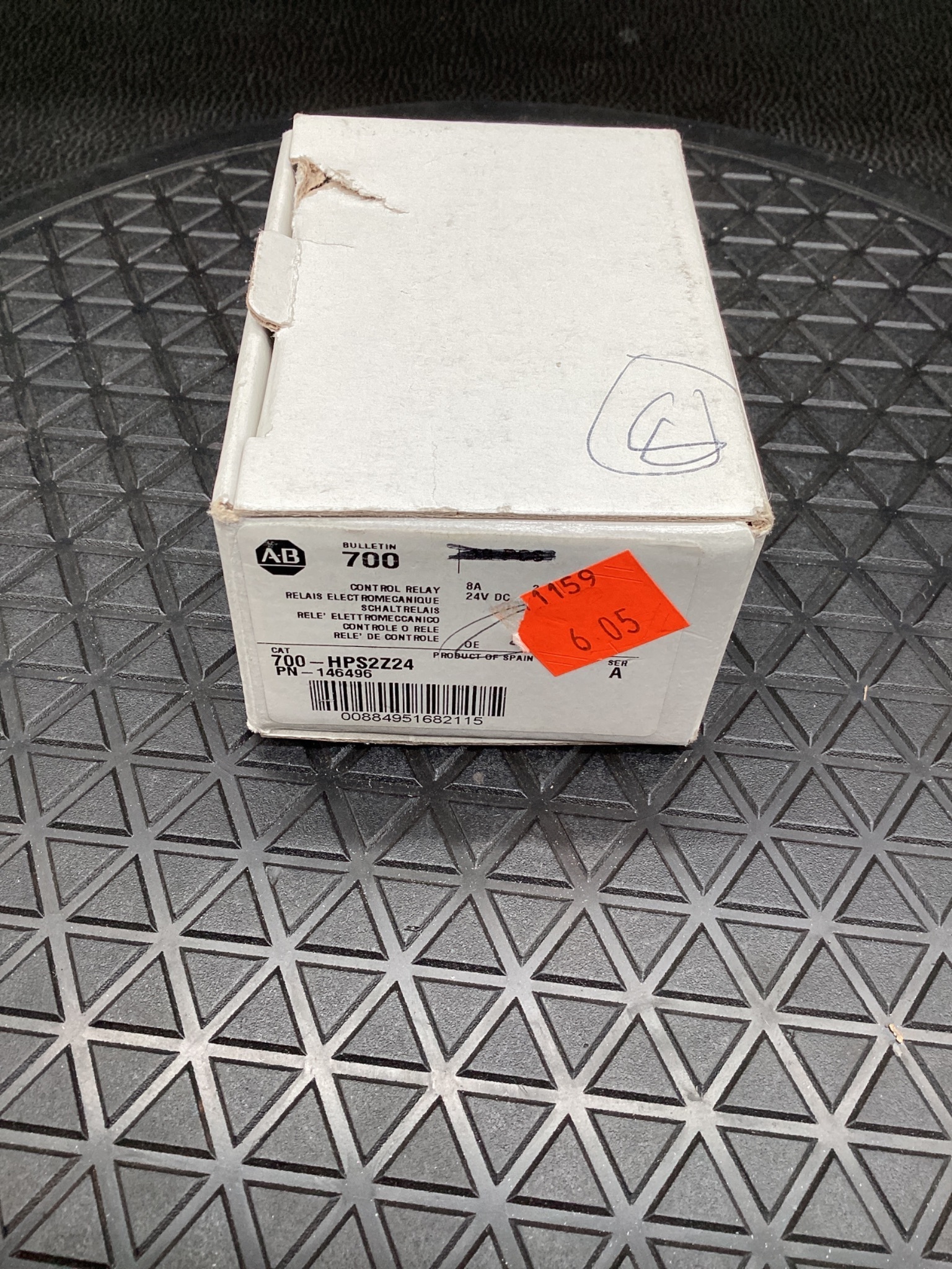 Allen-Bradley 700-HPS2Z24 General Purpose Relay 24VDC (Box of 4) NEW 1