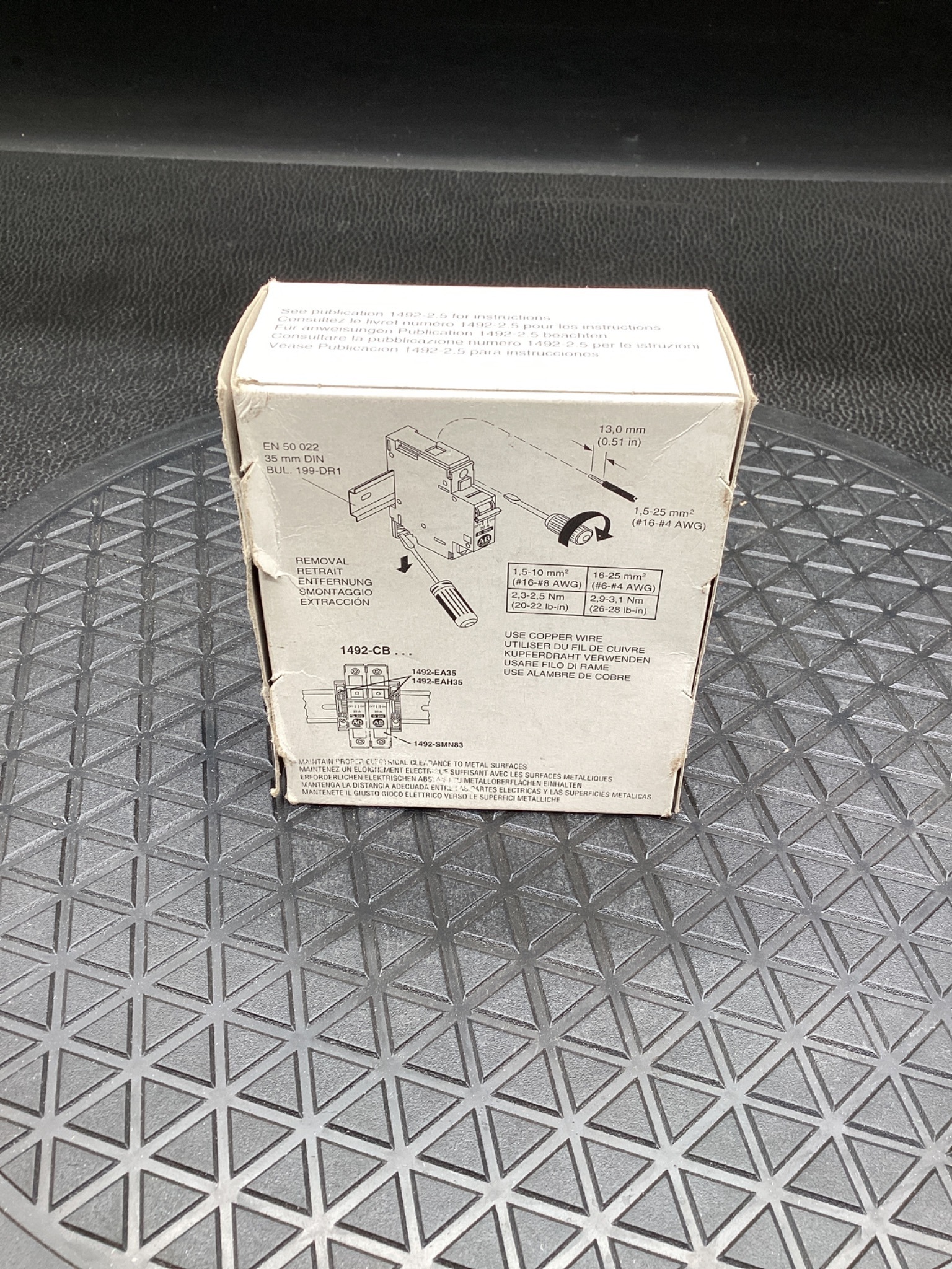 Allen-Bradley 1492-ACBH1 Auxiliary Contact Block 1NO NEW 0