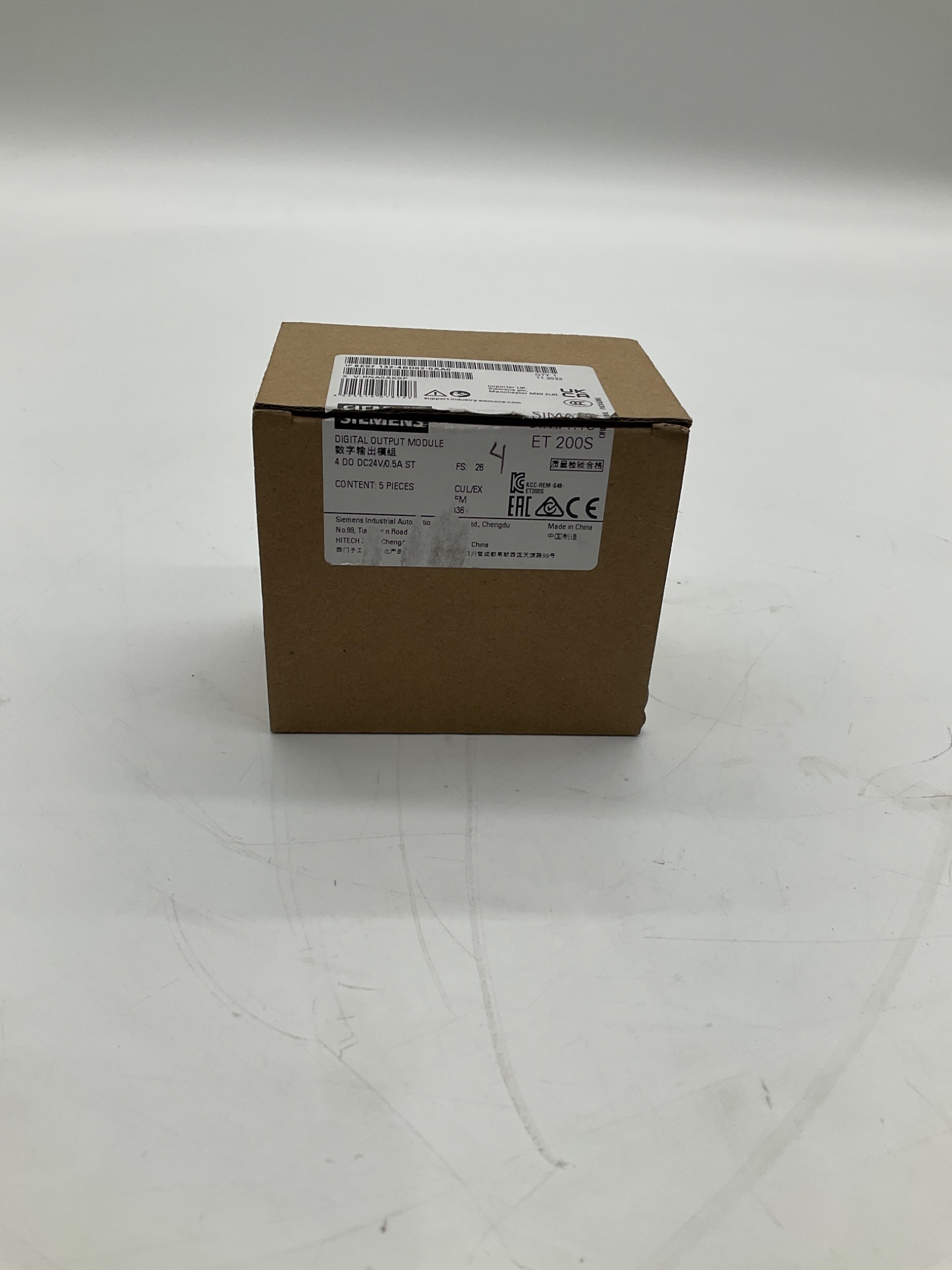 Siemens 6ES7 132-4BD02-0AA0 SIMATIC ET 200S Digital Output Module NEW 0