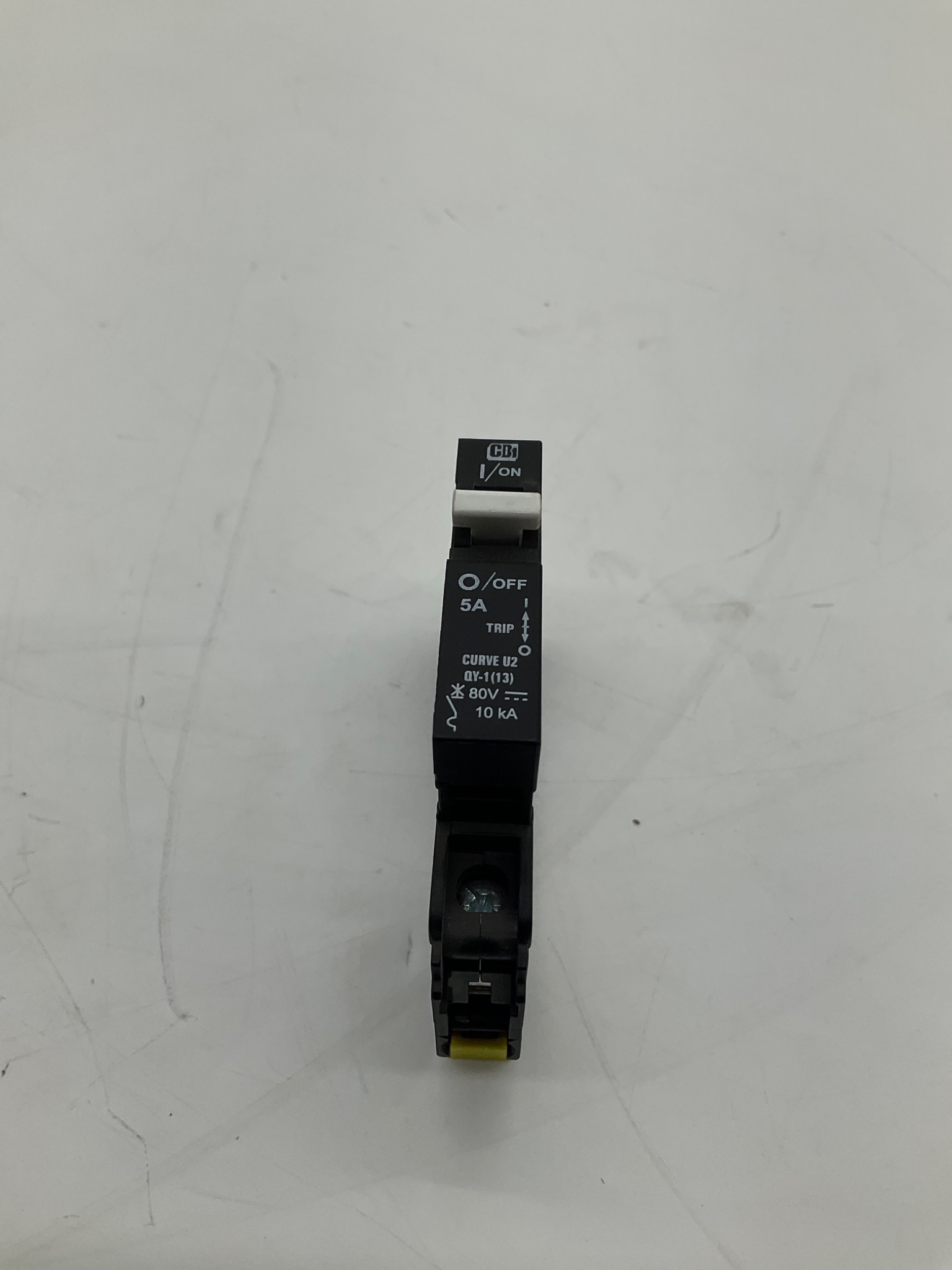 CBI Electric QY-1(13)-DM-U2-5A-B0 Hydraulic Magnetic Circuit Breaker 6.5A USED 0
