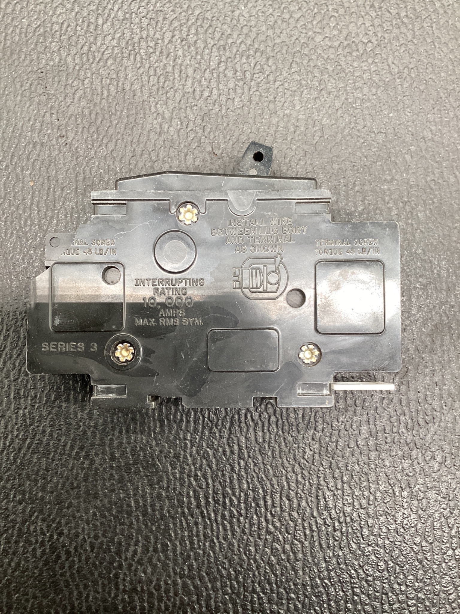 Square D QOU110 Miniature Circuit Breaker 10A 1-Pole NEW 3