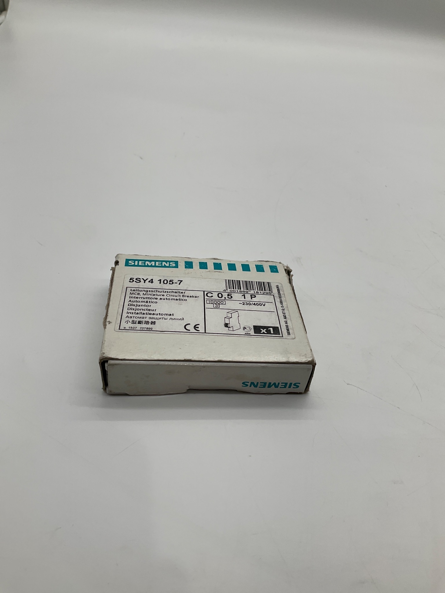 Siemens 5SY4 105-7 Miniature Circuit Breaker C0.5 1-Pole NEW 2