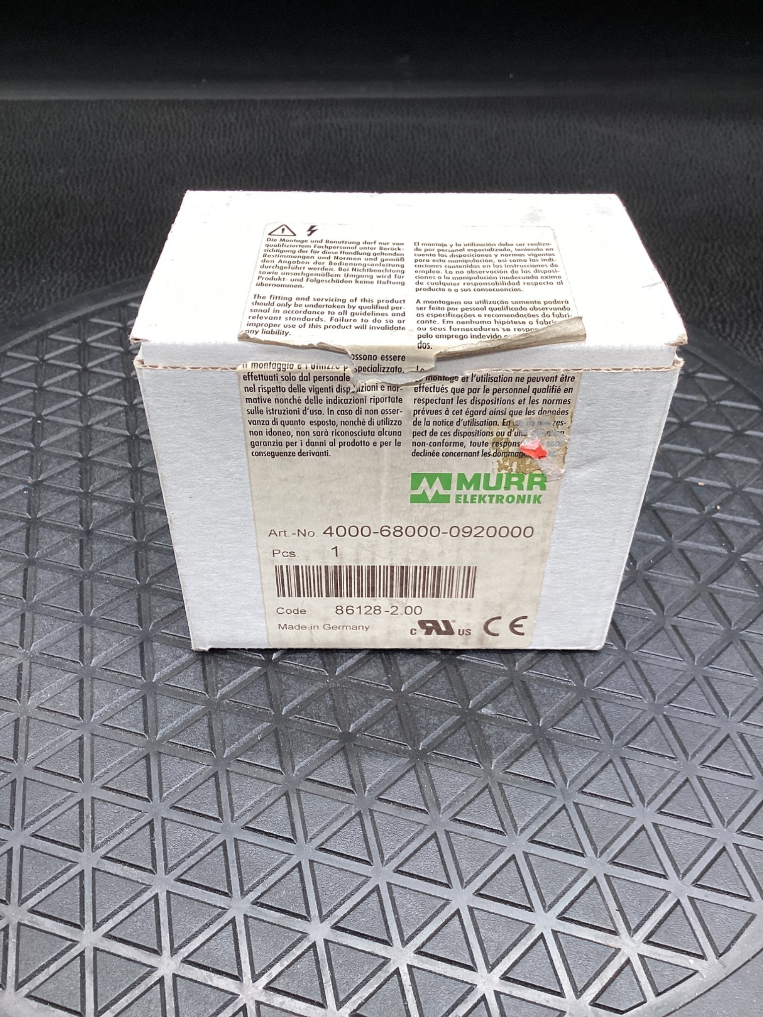 Murr Elektronik 4000-68000-0920000 MODLINK MSDD USB 3.0 Data Insert NEW 1