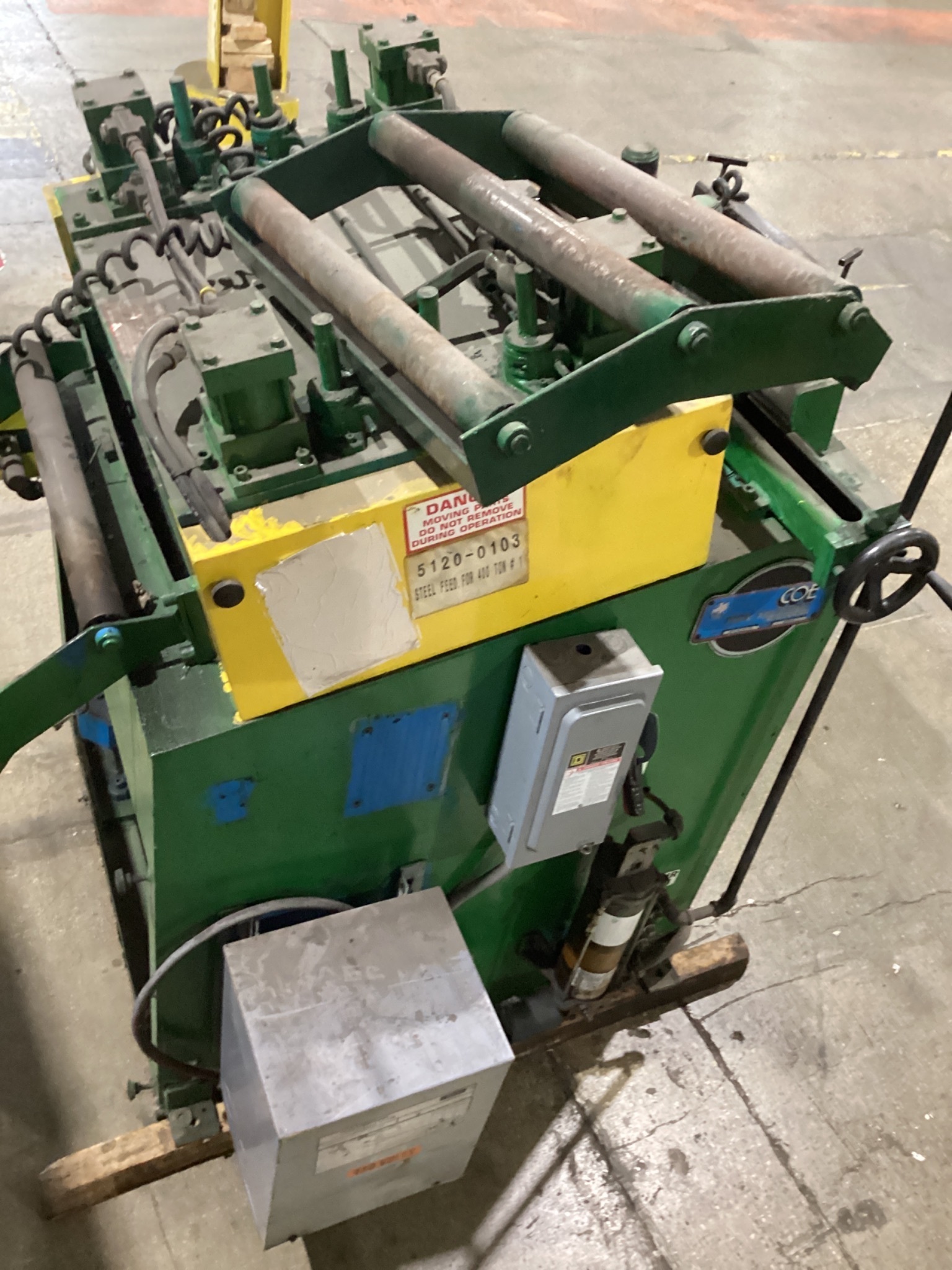 COE CPPS-PO-300-24 Powered Coil Straightener USED 4