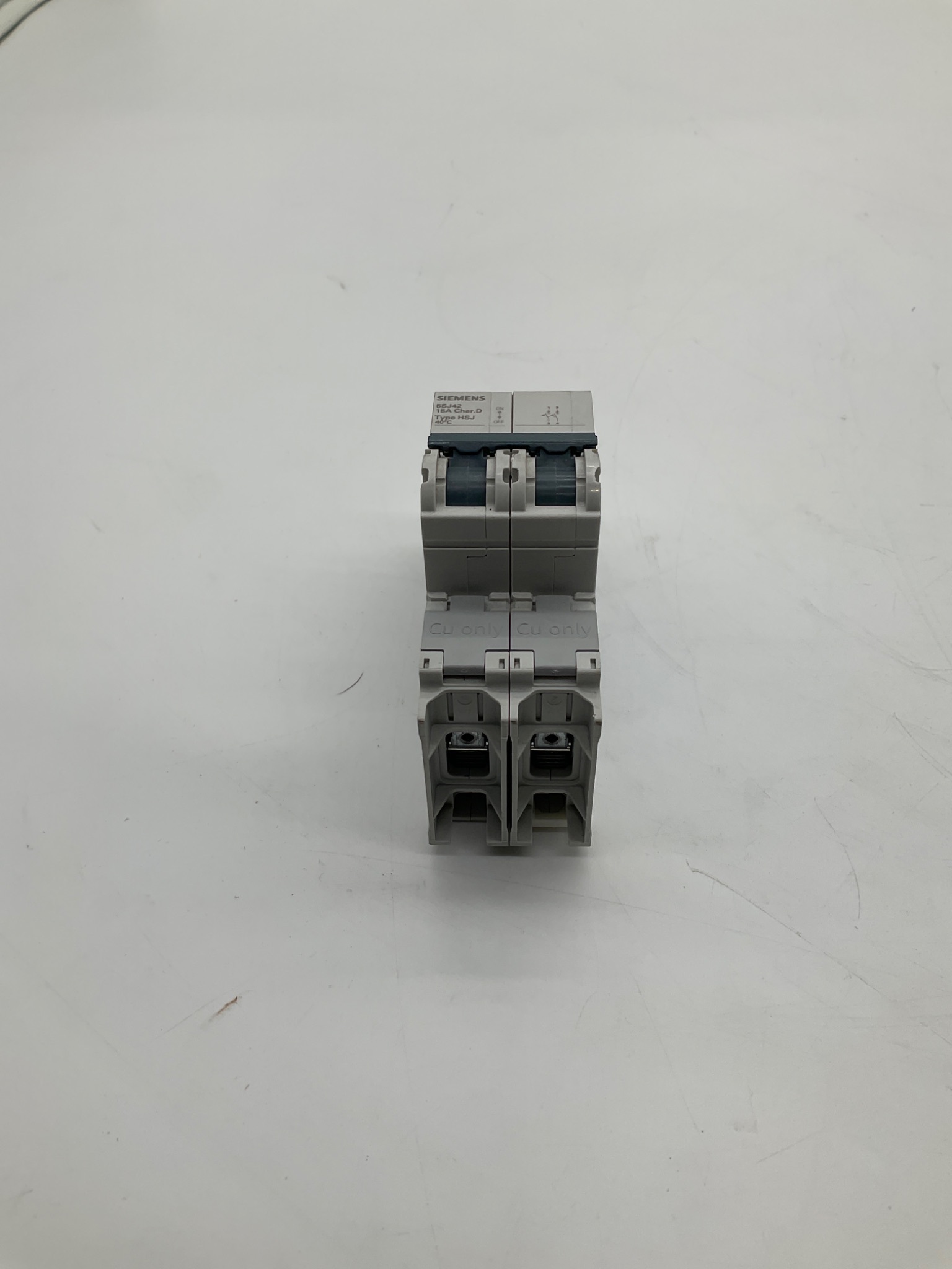 Siemens 5SJ4218-8HG41 Miniature Circuit Breaker 15A 2-Pole USED 0