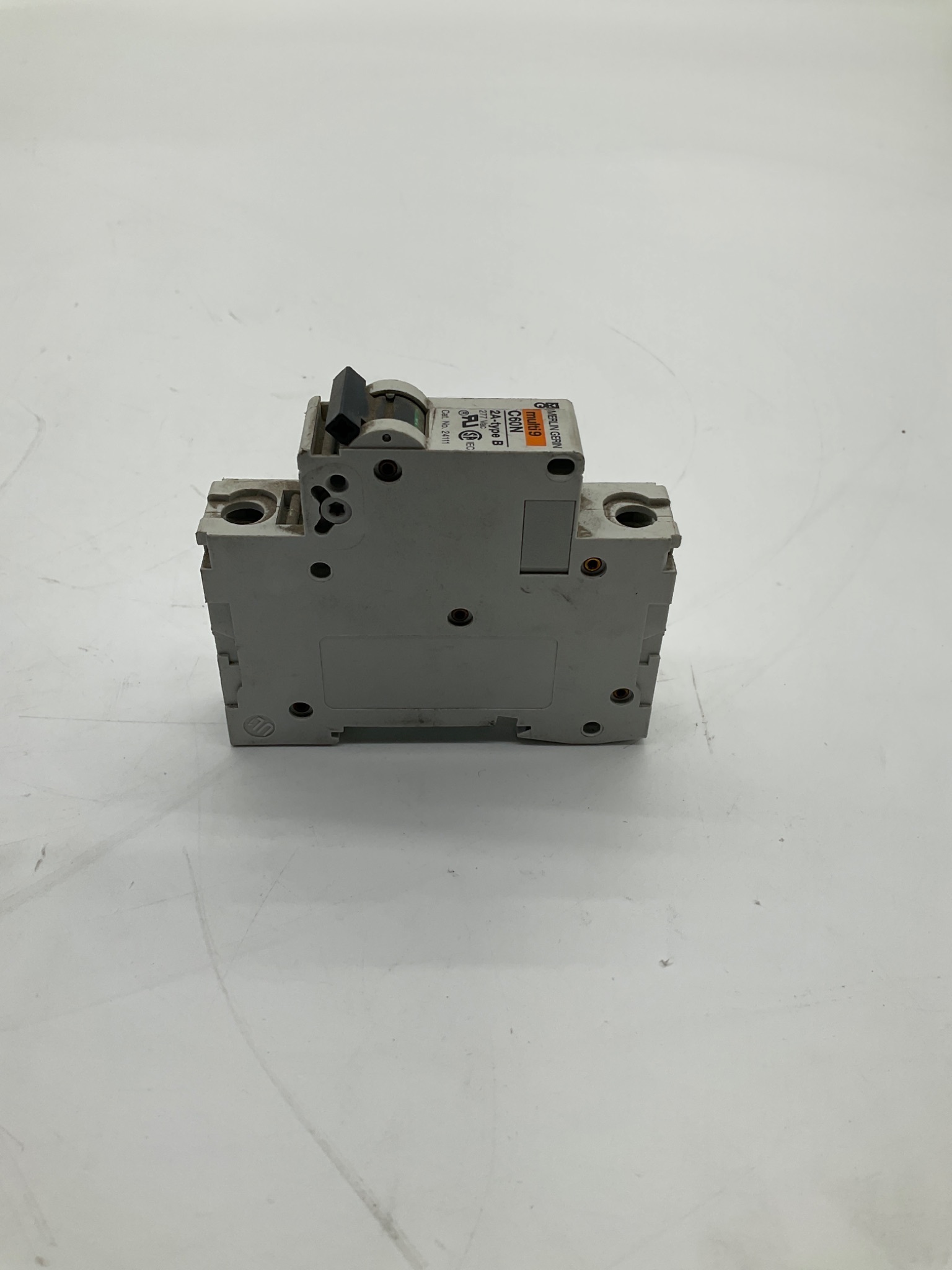 Merlin Gerin Multi 9 C60N 24111 Miniature Circuit Breaker 2A 1-Pole USED 3