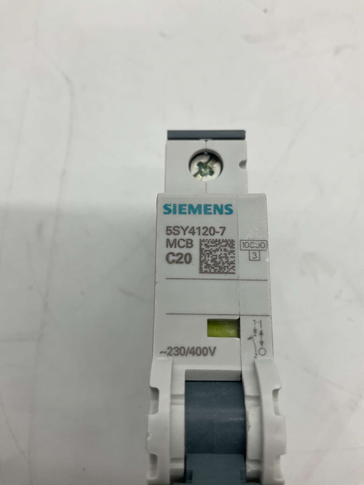 Siemens 5SY4120-7 Miniature Circuit Breaker C20 1-Pole USED 4