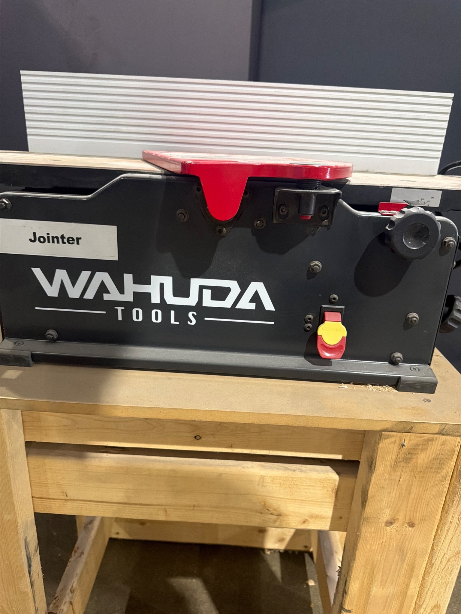 WAHUDA 50110CC-WHD 10 Inch Benchtop Jointer USED 1