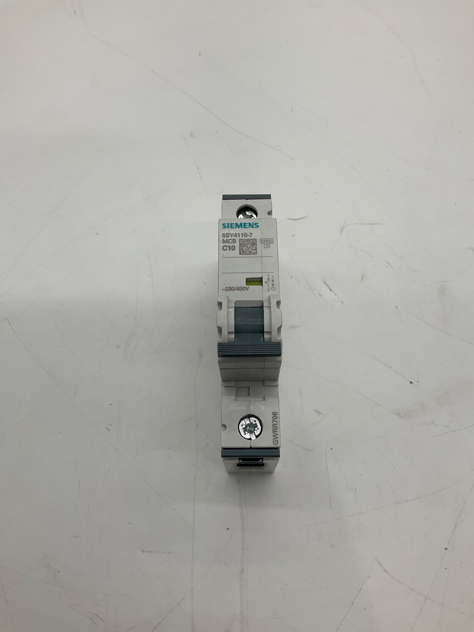 Siemens 5SY4110-7 Miniature Circuit Breaker C10 1-Pole USED 1