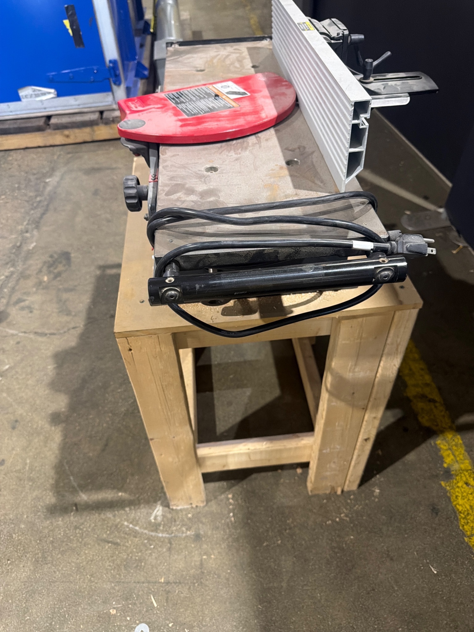 WAHUDA 50110CC-WHD 10 Inch Benchtop Jointer USED 2