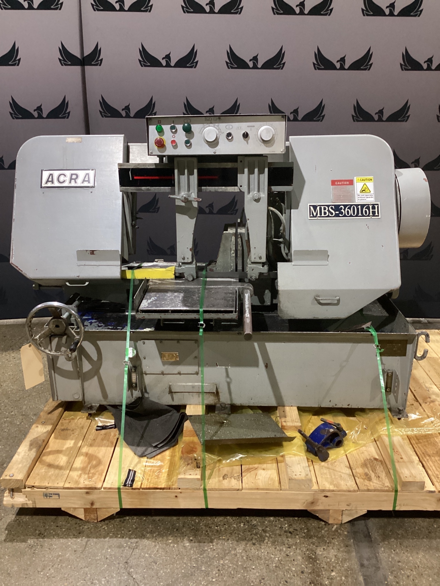 ACRA MBS-36016H HORIZONTAL BANDSAW USED 0