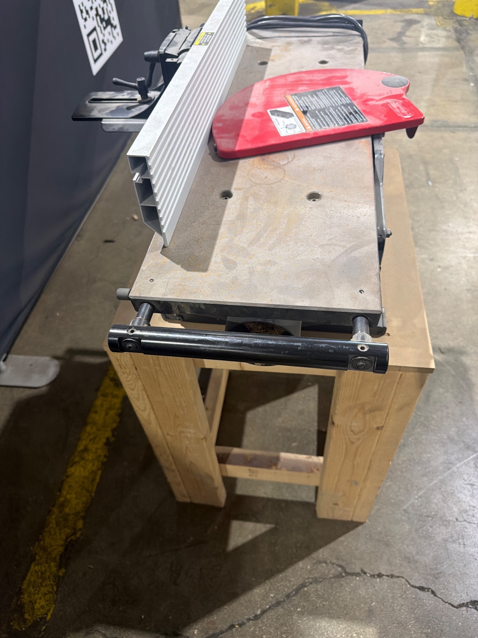 WAHUDA 50110CC-WHD 10 Inch Benchtop Jointer USED 3