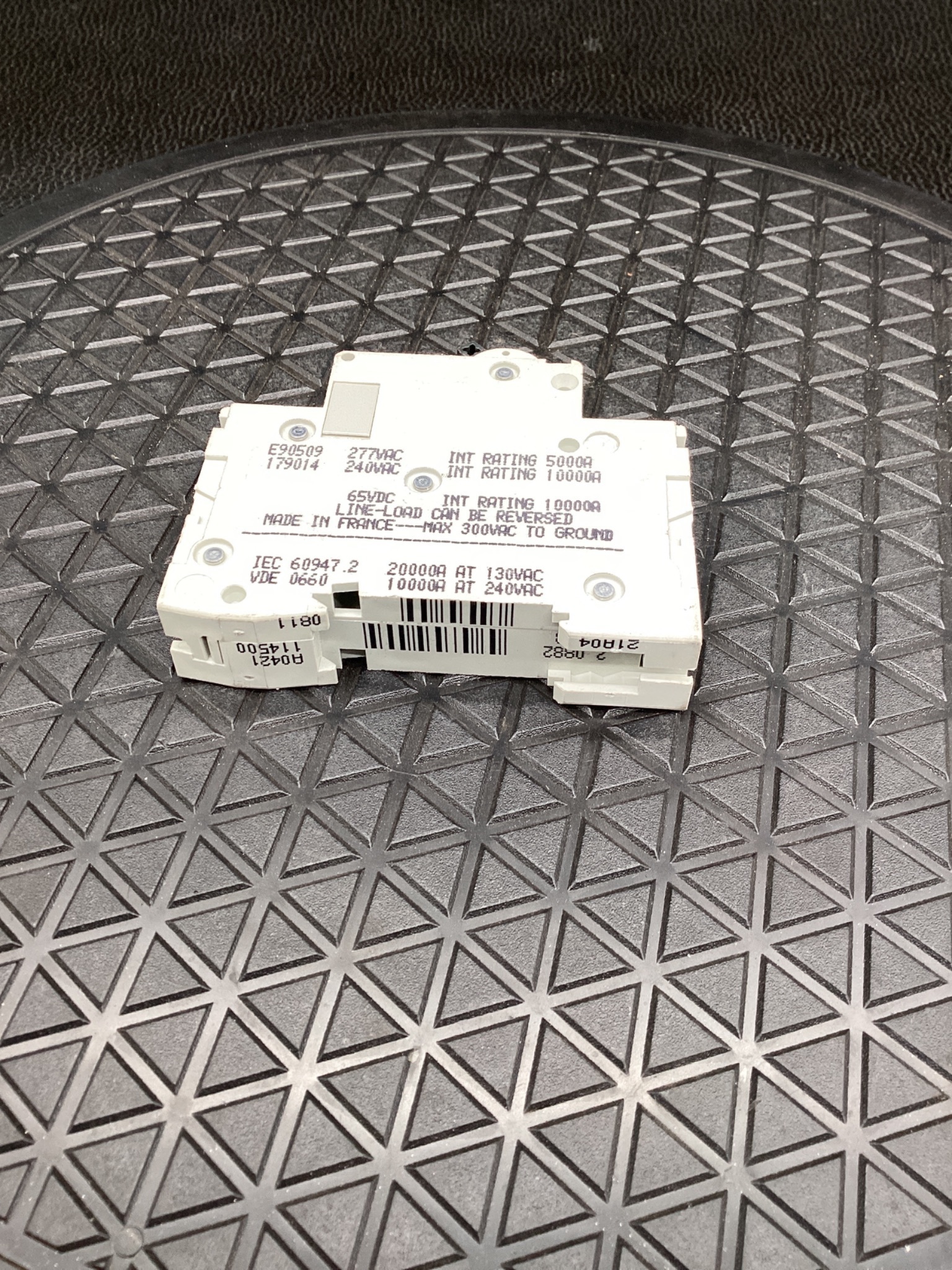 Merlin Gerin Multi 9 C60N 24500 Miniature Circuit Breaker D1A 1-Pole USED 2