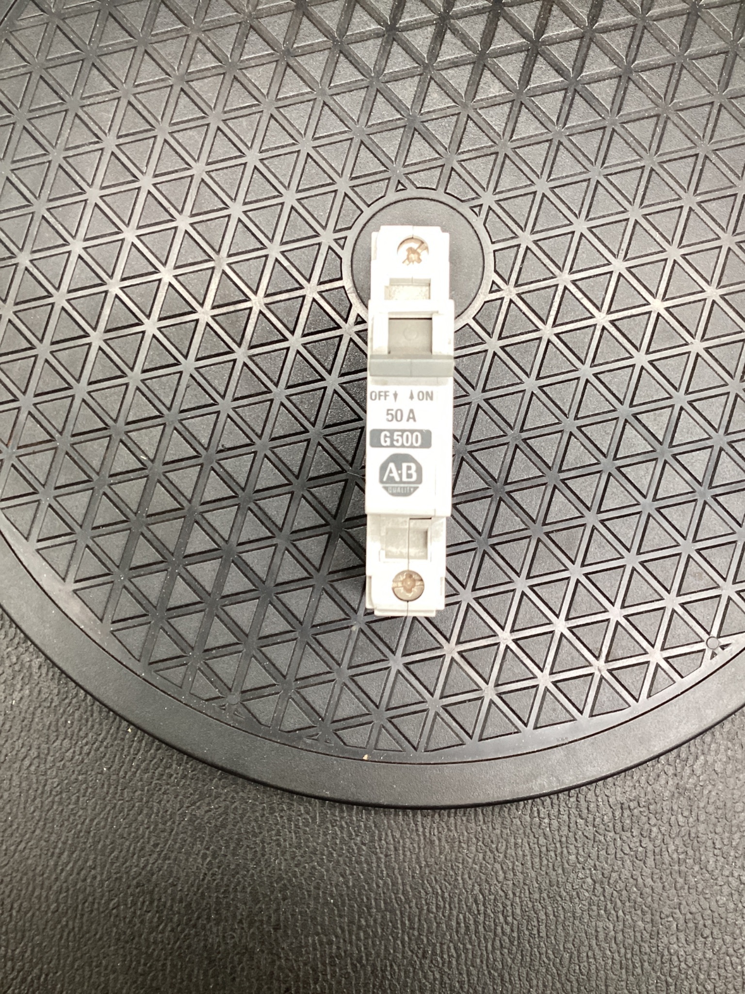 Allen-Bradley 1492-CB1 Supplementary Protector 50A 1-Pole USED 1
