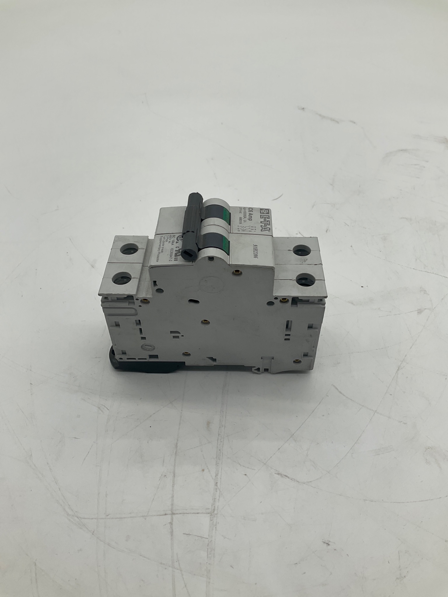 ETA 6PCH3116894893 Supplementary Protector C6A 2-Pole USED 2