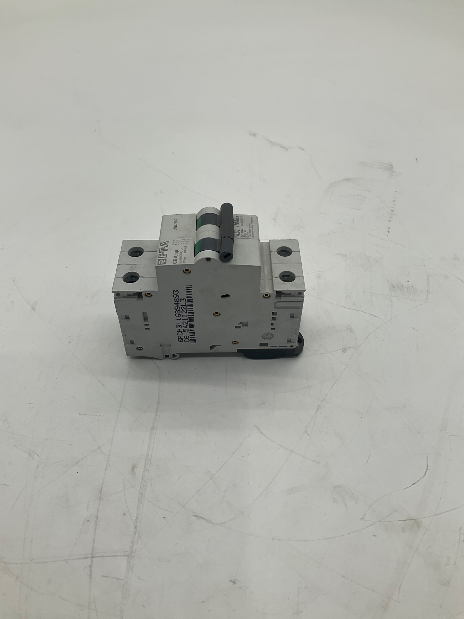 ETA 6PCH3116894893 Supplementary Protector C6A 2-Pole USED 4