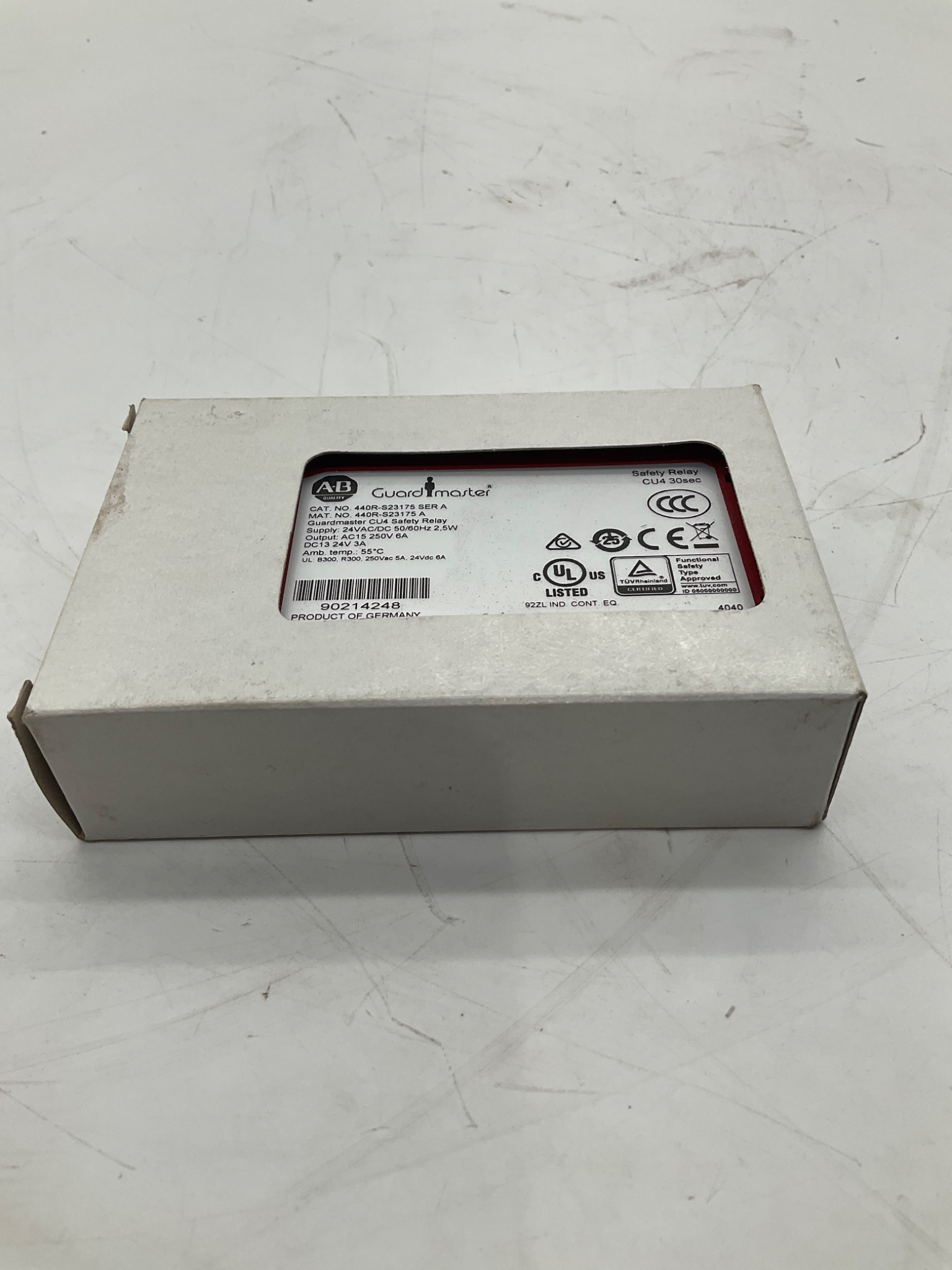 Allen-Bradley 440R-S23175 Guardmaster CU4 Safety Relay 30 Sec NEW 1